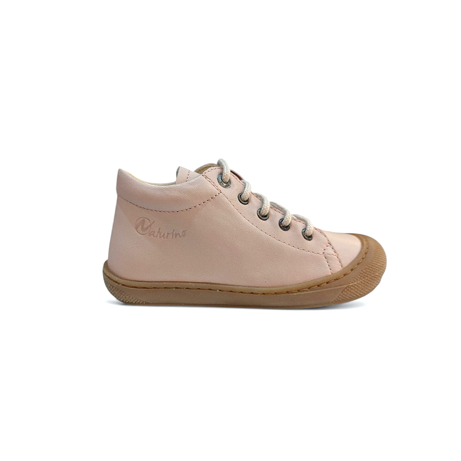 Naturino Cocoon Nappa Spazz.S Kinder Sneaker | Cipria