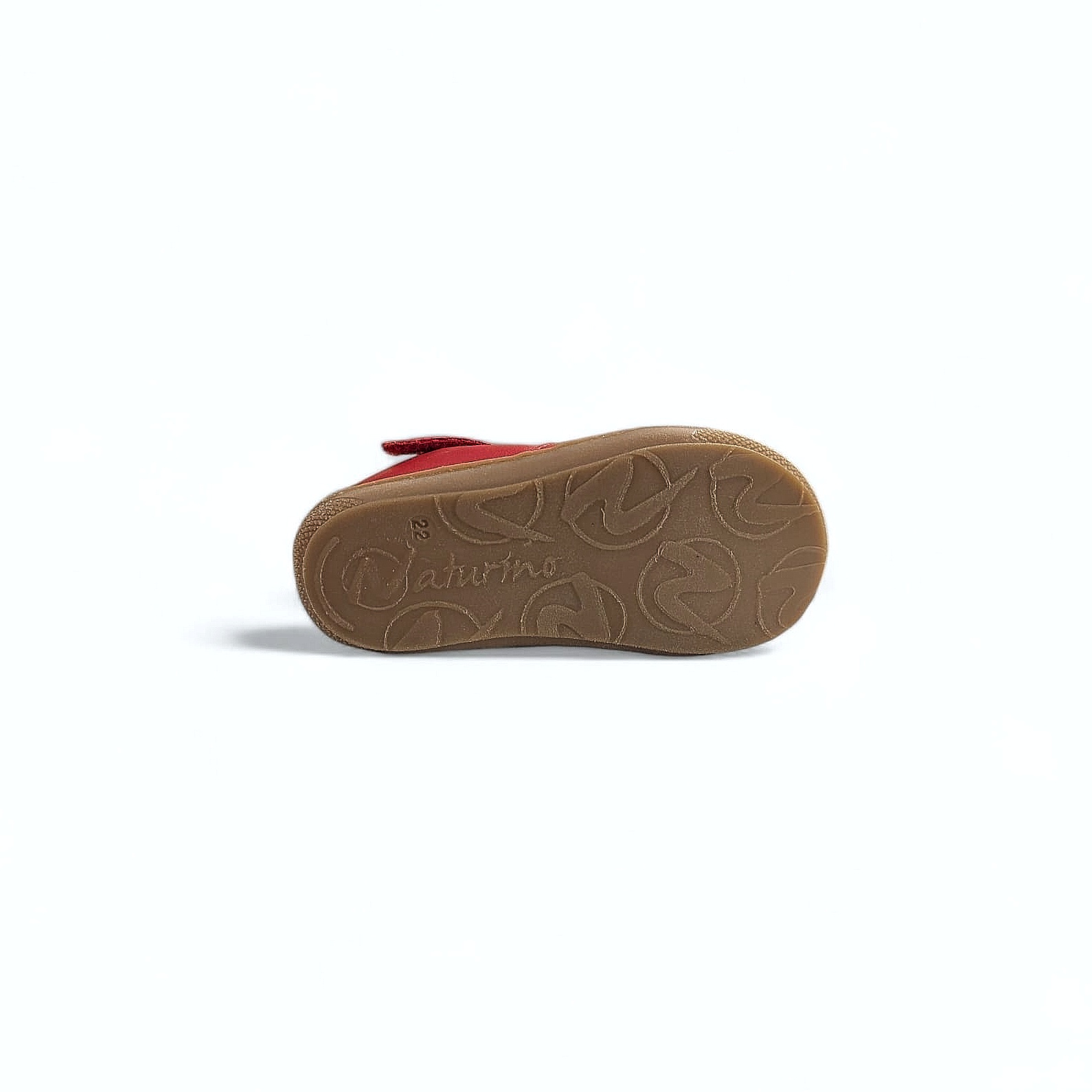 Rot Naturino Wad Kinder Halbsandalen