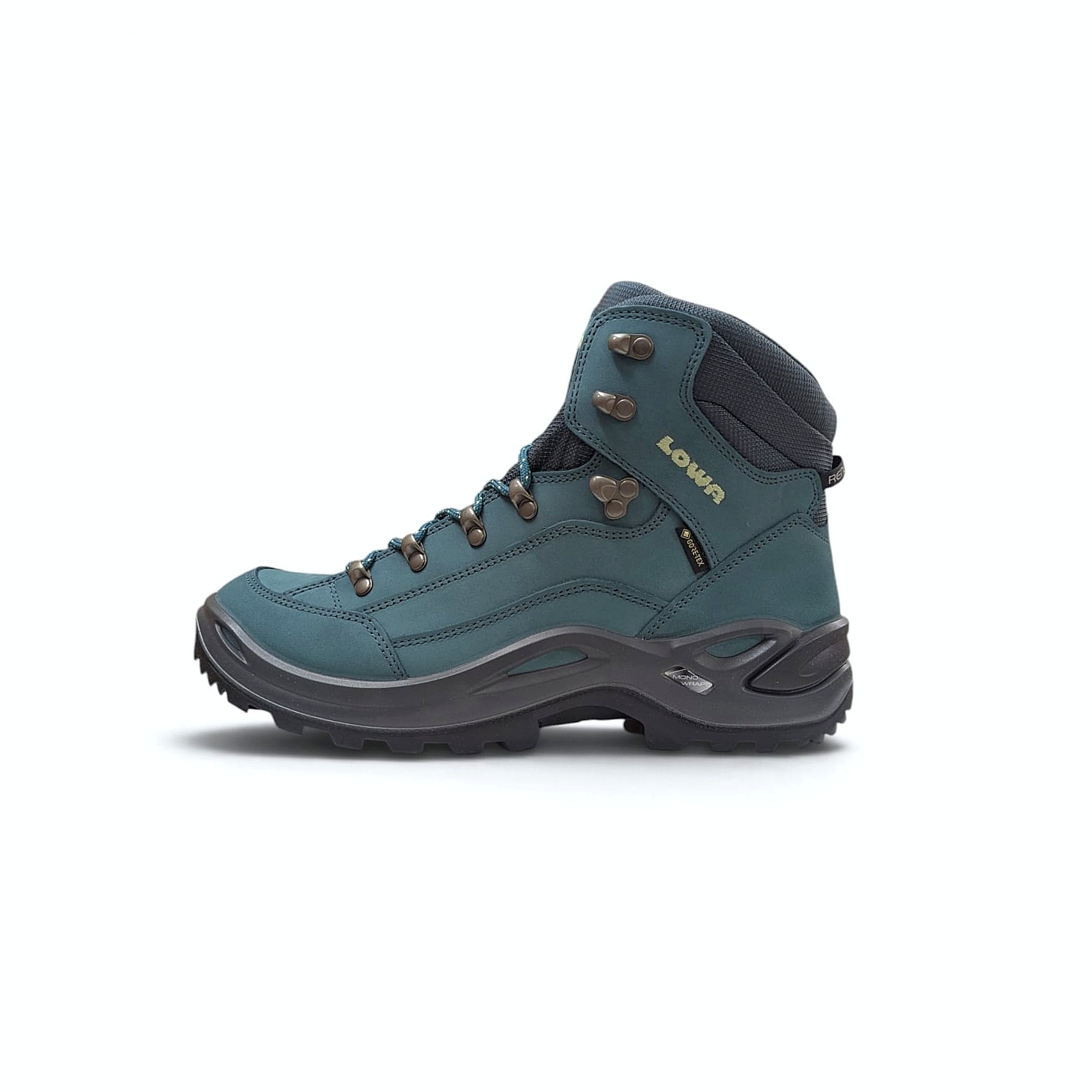 LOWA Renegade GTX Mid Damen Wanderschuh – Petrol-Mint