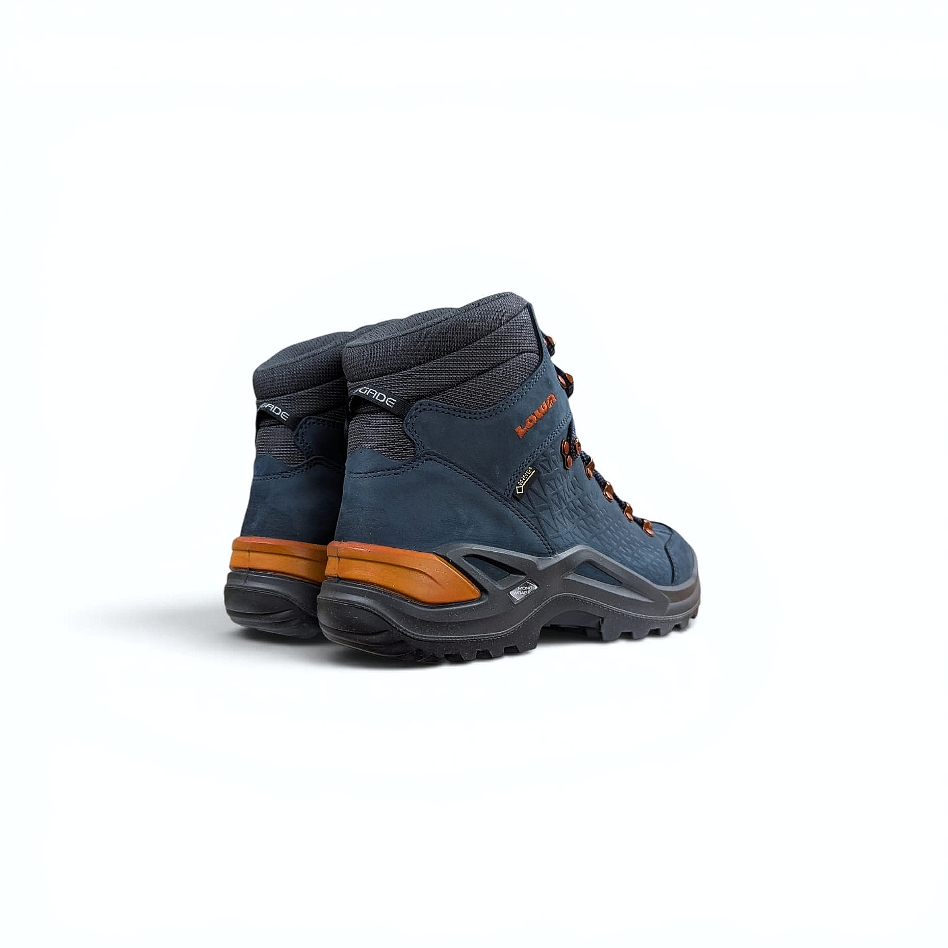 Navy Lowa Renegade Gtx Mid Herren Wanderschuhe
