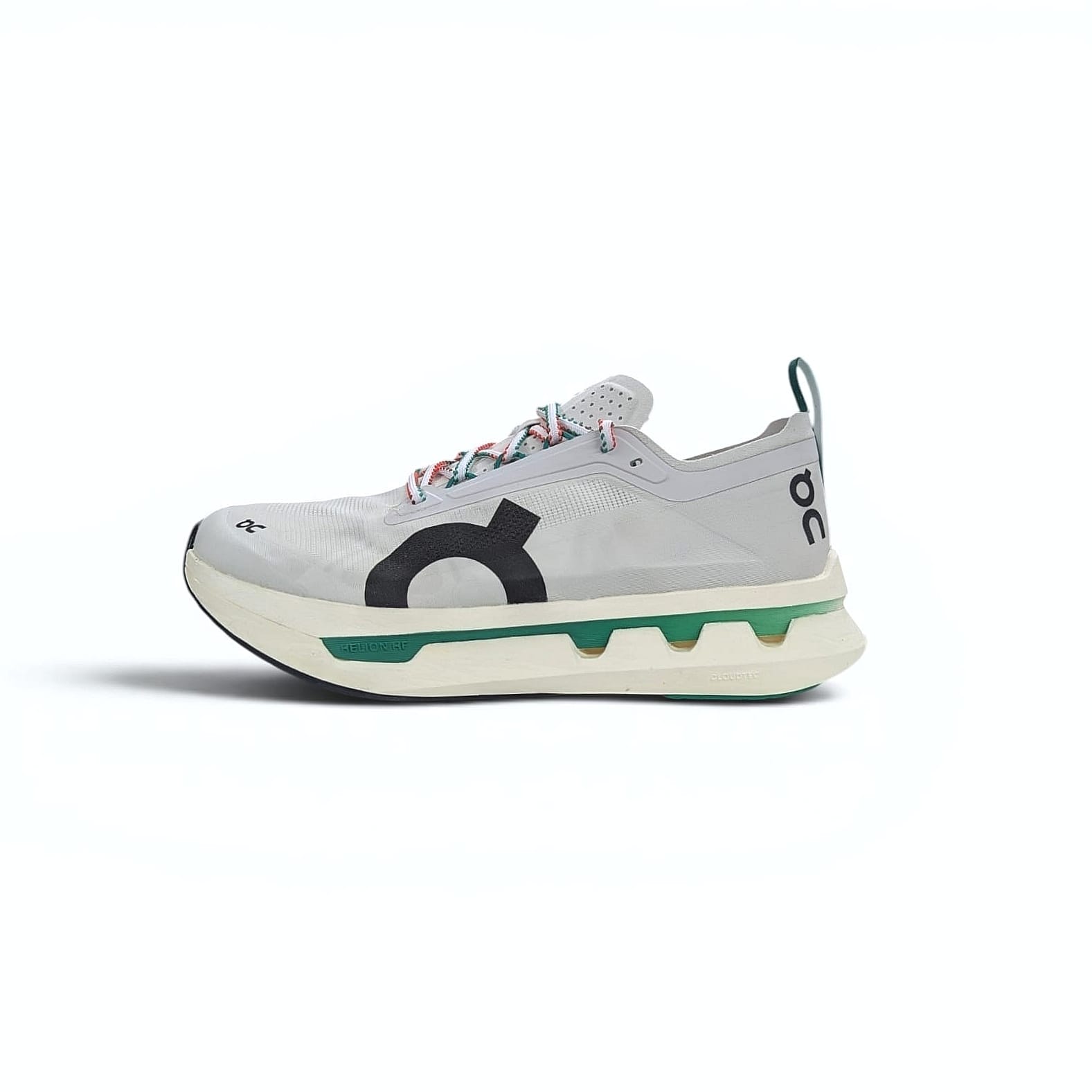 On Running Cloudboom Zone Damen Laufschuhe  White  Flame