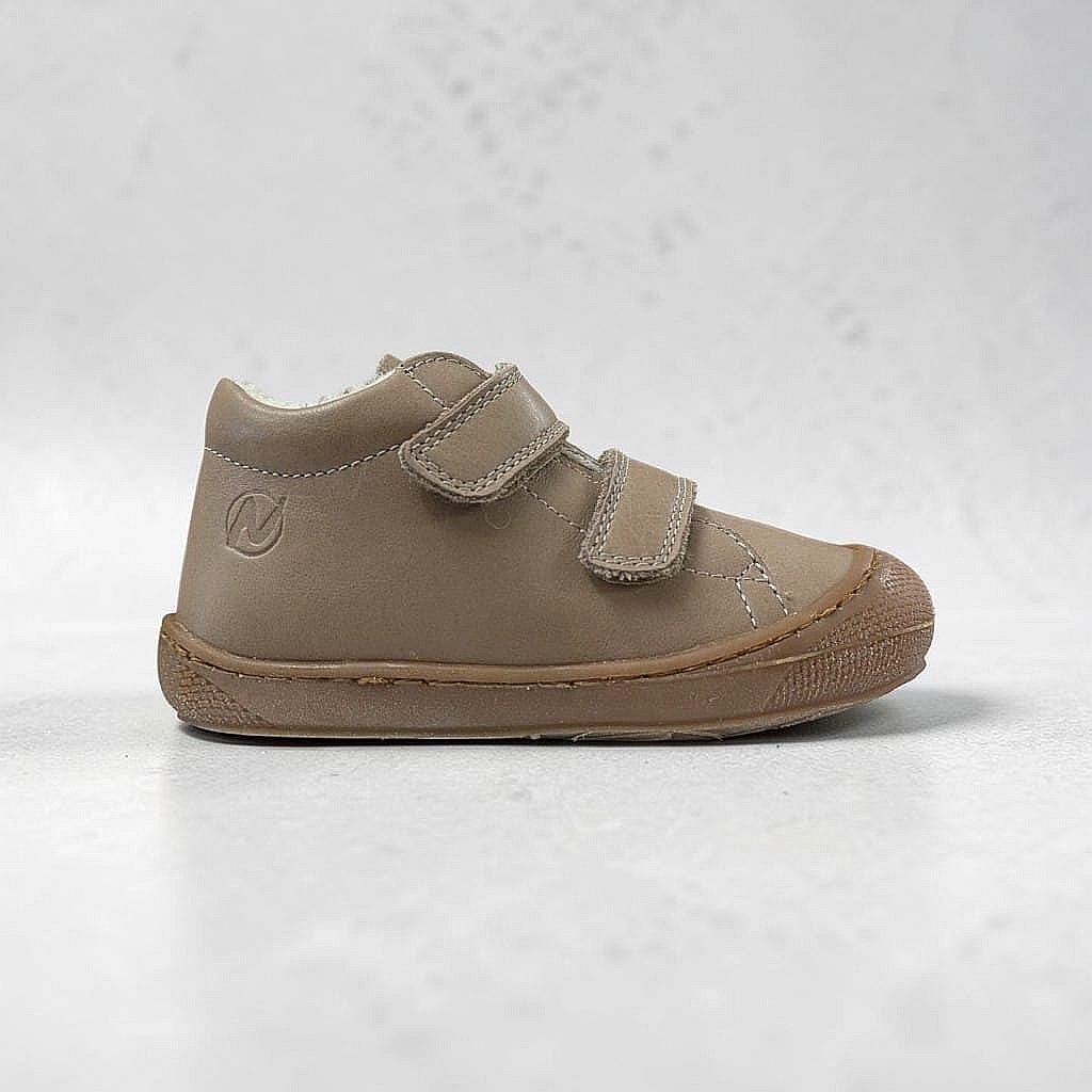 Naturino Coco VL Kinder Winterschuh mit Klettverschluss - Tortora