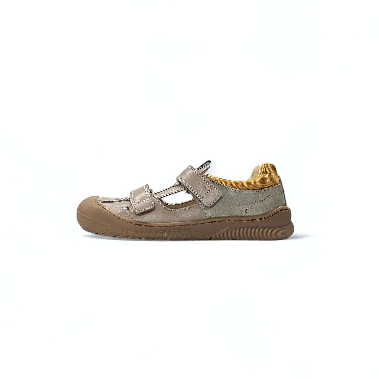 Beige Naturino Wauro Kinder Halbsandalen