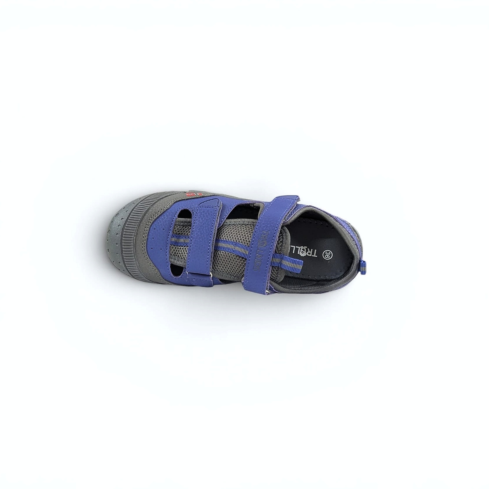 Dark Purple Trollkids Lillesand Unisex Outdoor Sandalen