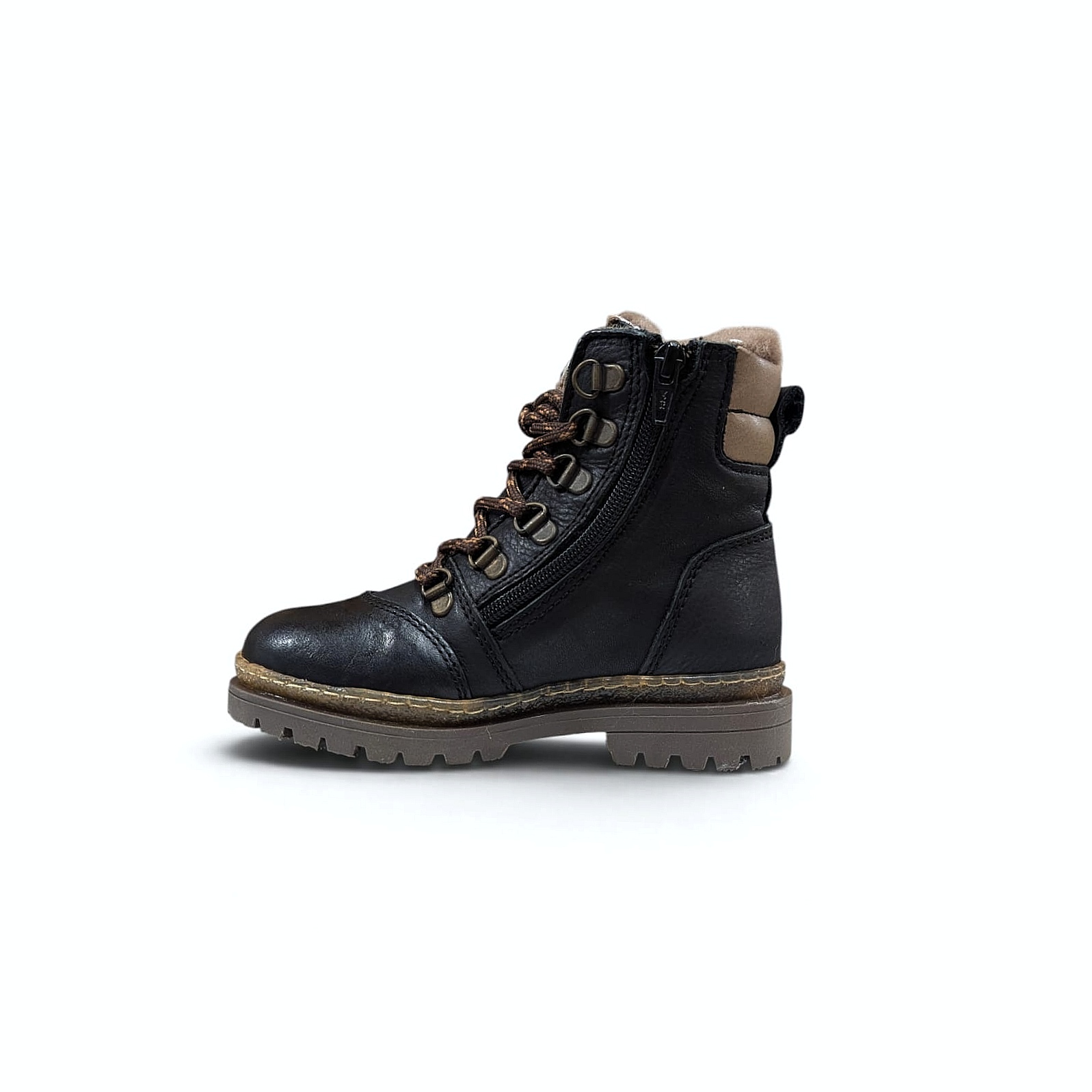 Bisgaard Gert Kinder Schnürstiefel – Black