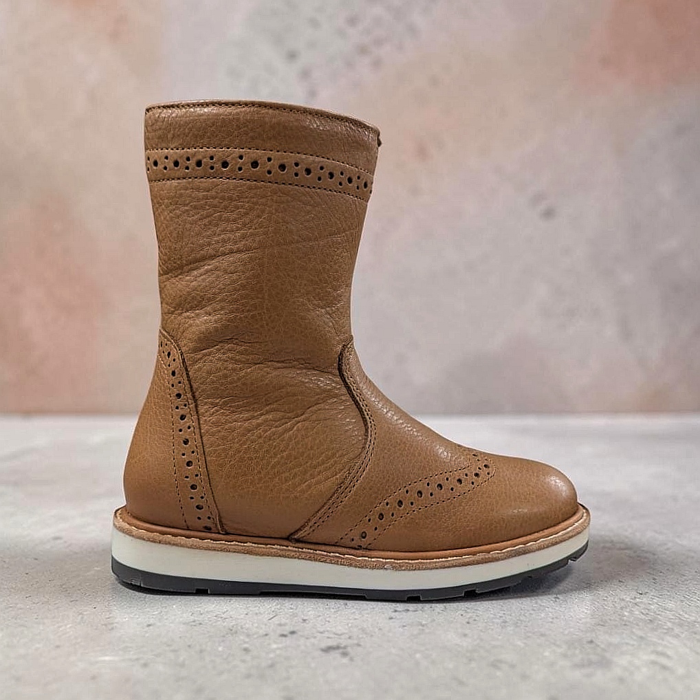 Bisgaard Nova Kinder Winterstiefel - Brandy