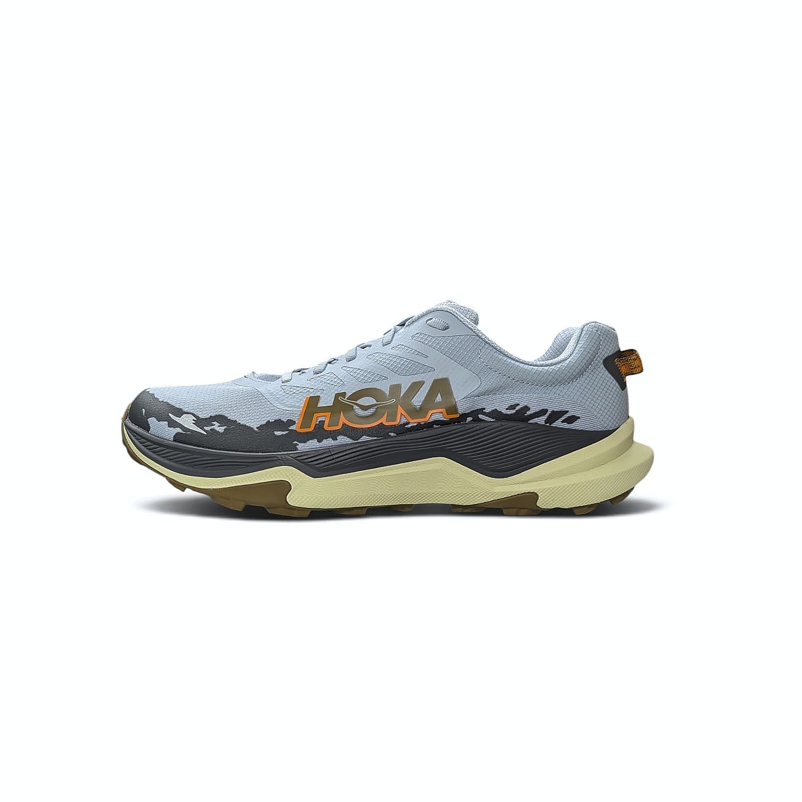 Hoka M Torrent 4 Herren Trailrunning Schuhe Mineral Blue-Asphalt Grey