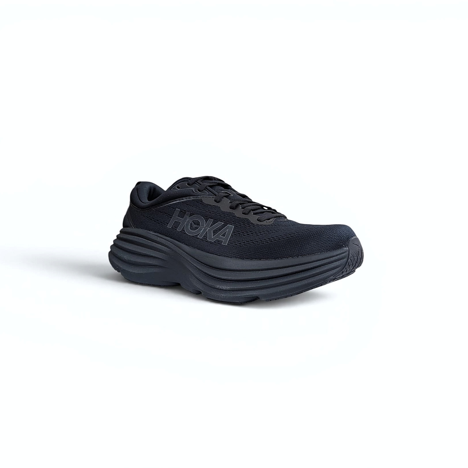 Black Hoka M Bondi 8 Herren Laufschuhe