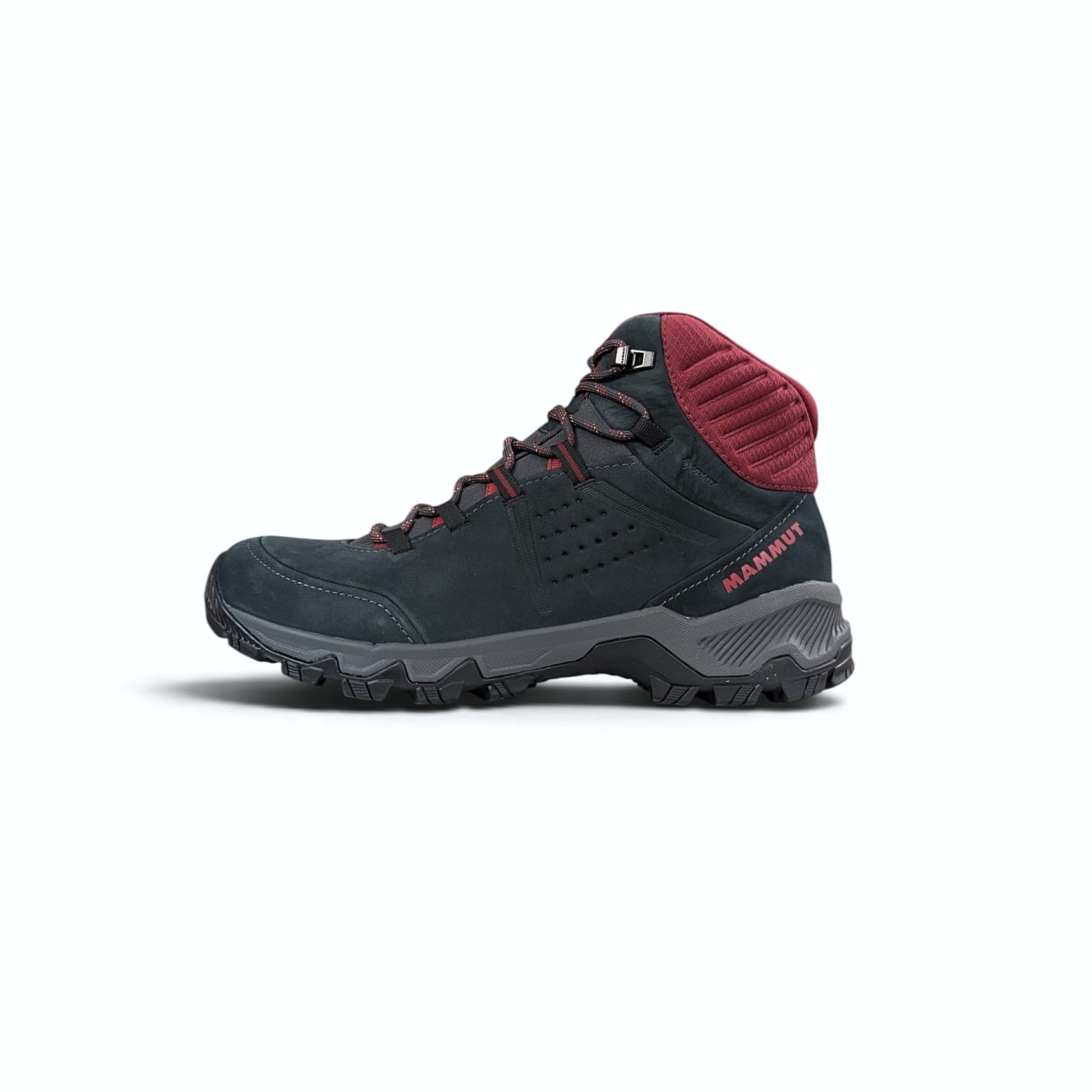 Black Red Mammut Nova IV Mid Gtx Damen Wanderschuhe