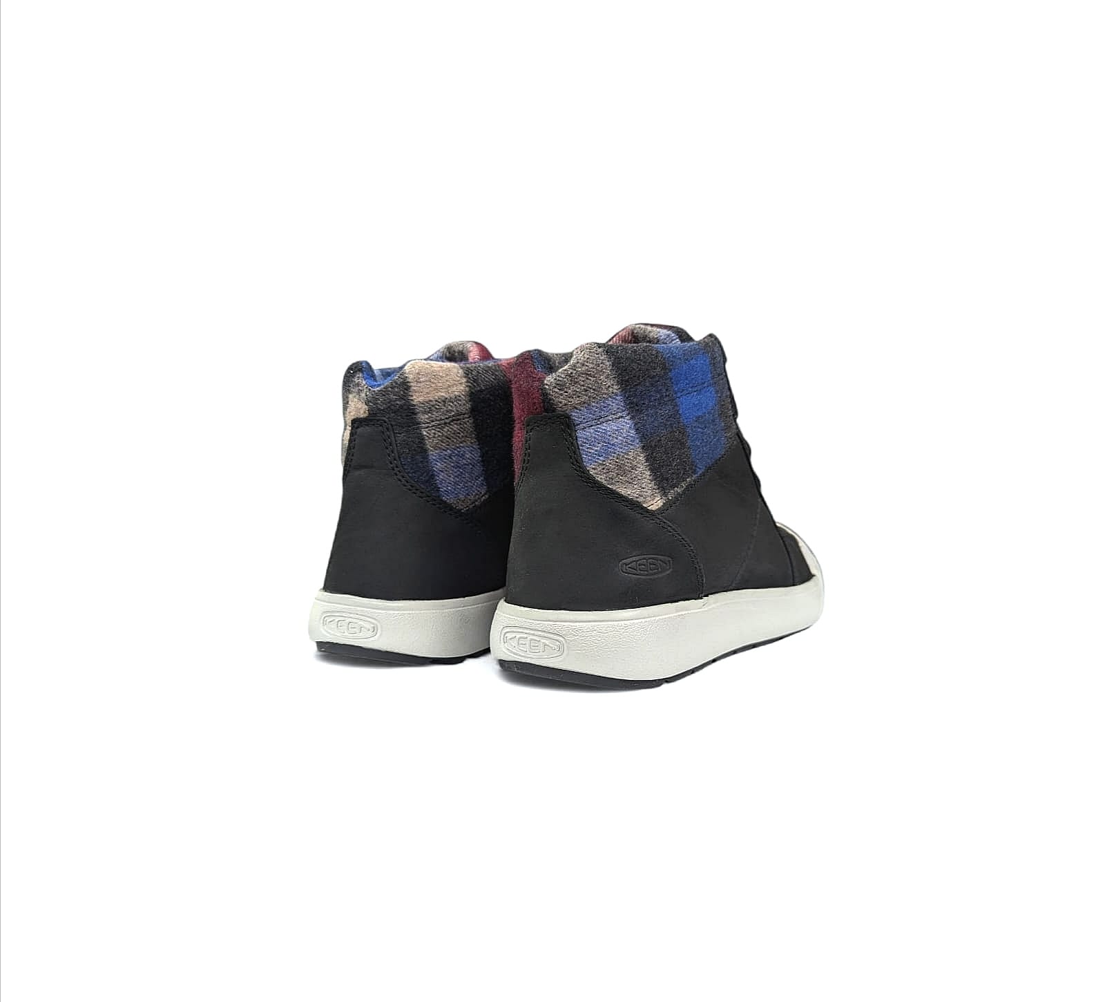 KEEN Elena Mid – Damen Winter-Sneaker -Black-Plaid