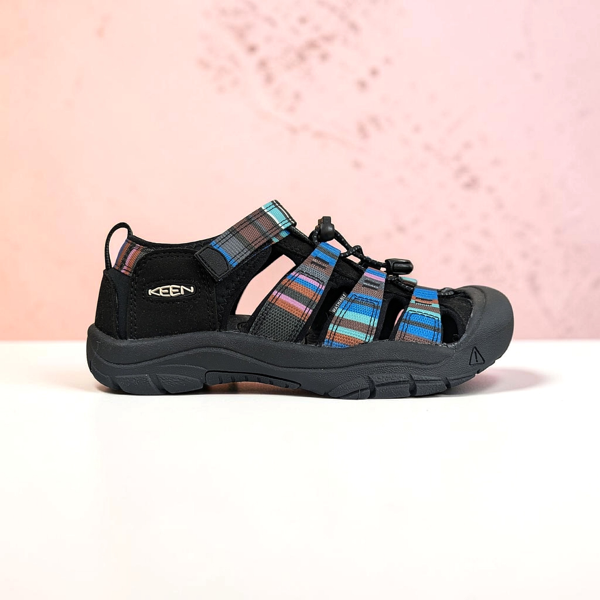 Raya Black Keen Newport H2 Unisex Outdoor Sandalen