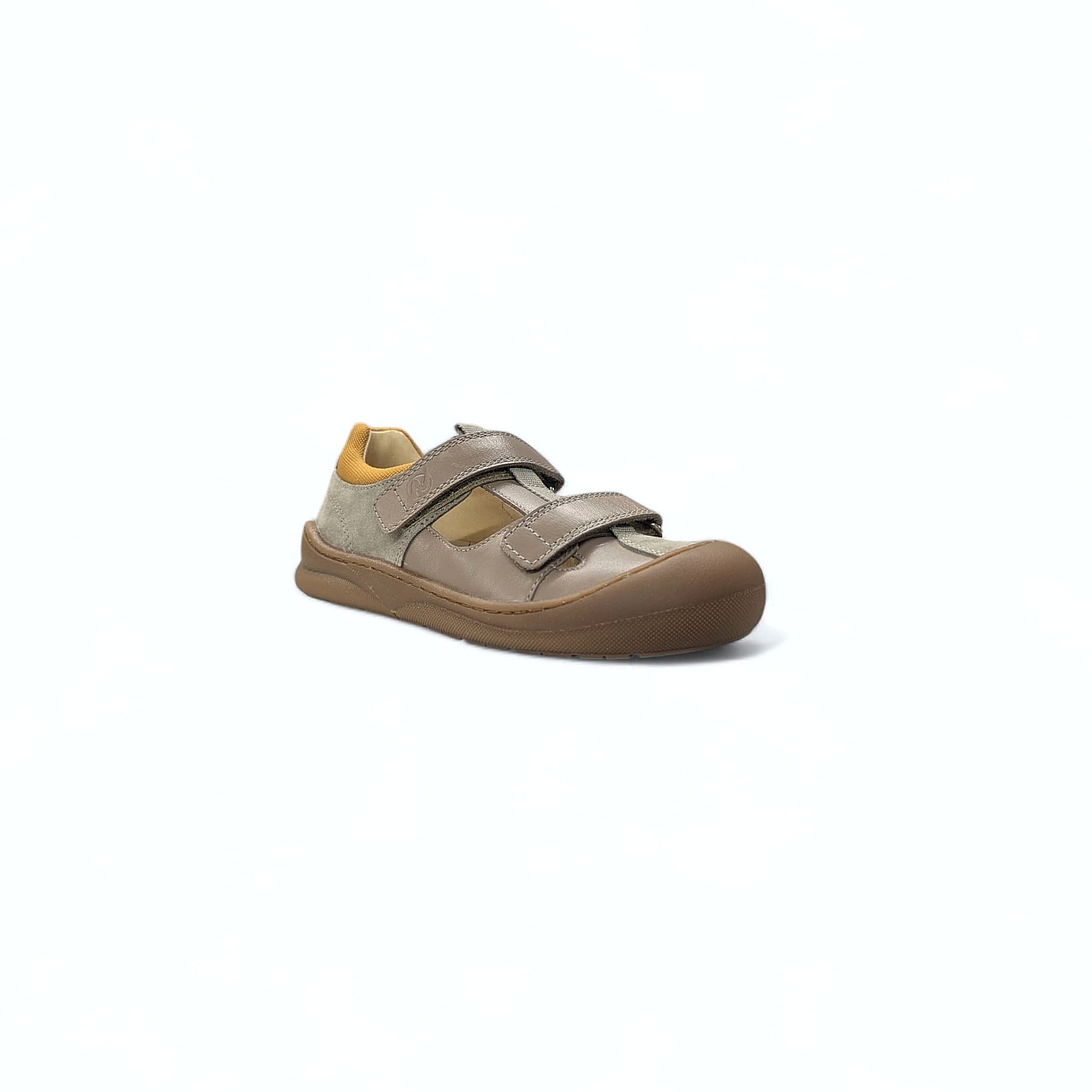 Beige Naturino Wauro Kinder Halbsandalen