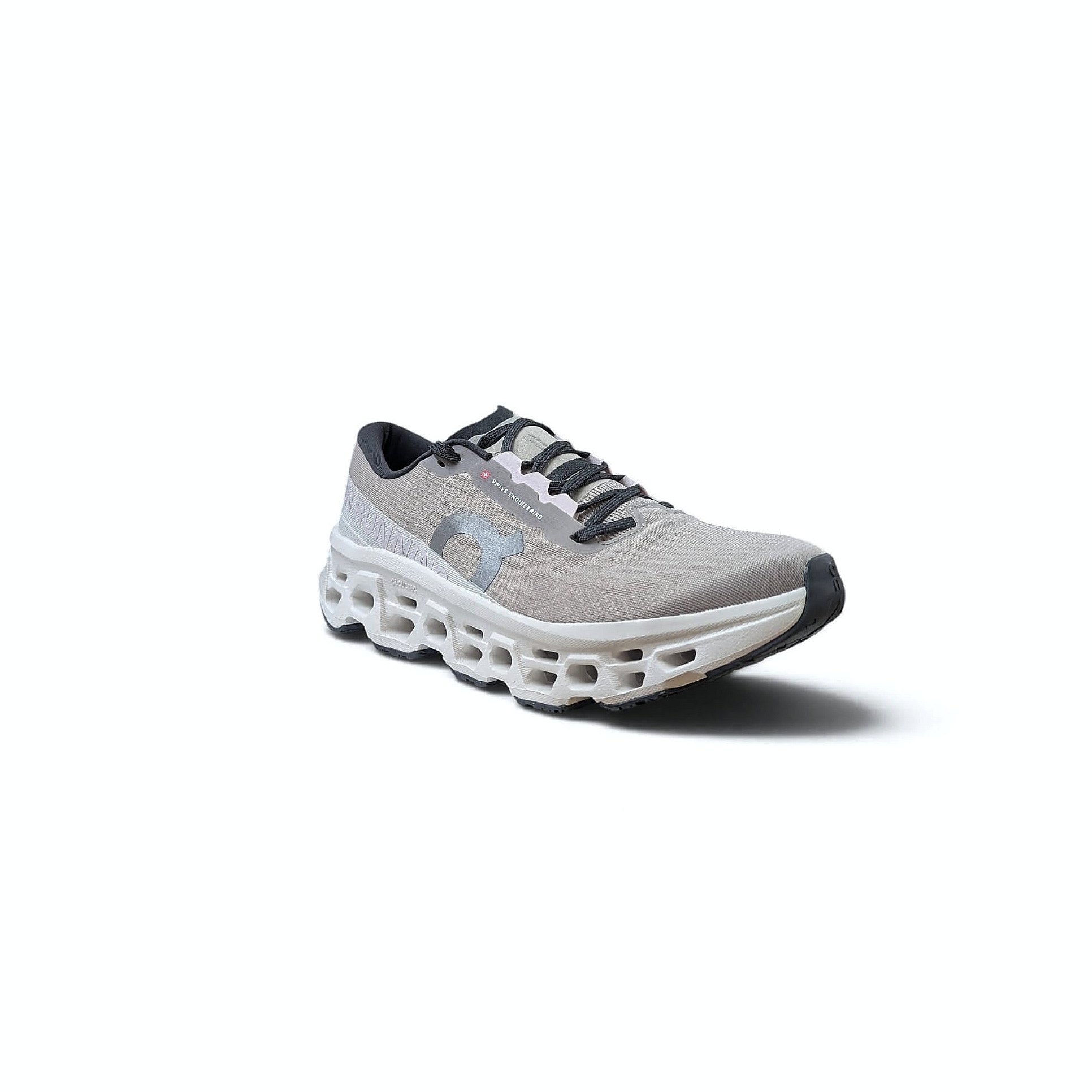 On Cloudmonster 3 Damen Laufschuh Truffle - Ivory