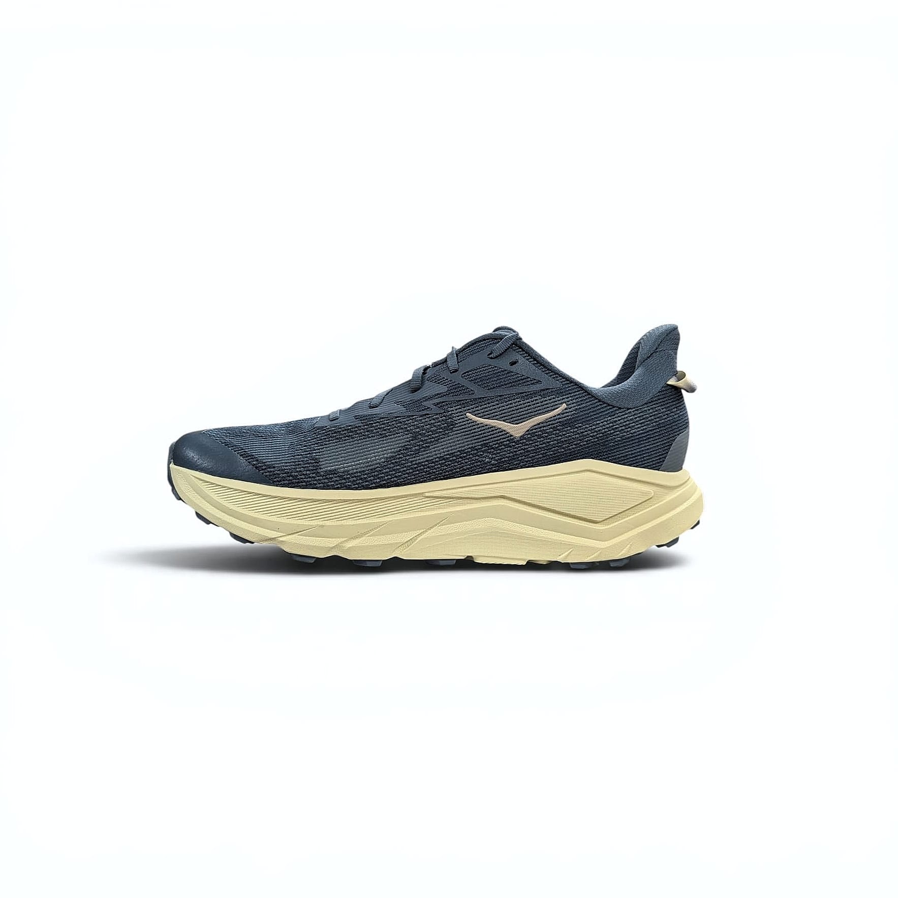 Hoka Challenger 8 Herren Trail-  Straßen-Laufschuhe  faded navy.pampass grass