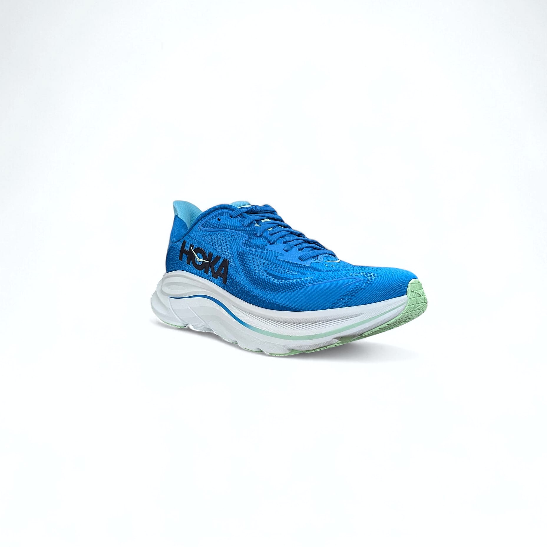 Blue Hoka M Clifton 10 Herren Laufschuhe