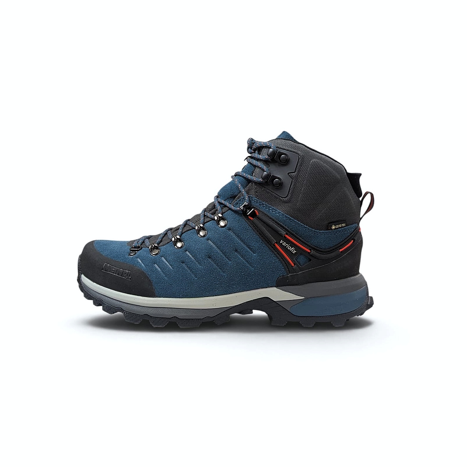 Meindl Milford GTX Herren Wanderschuh | Petrol / Rot