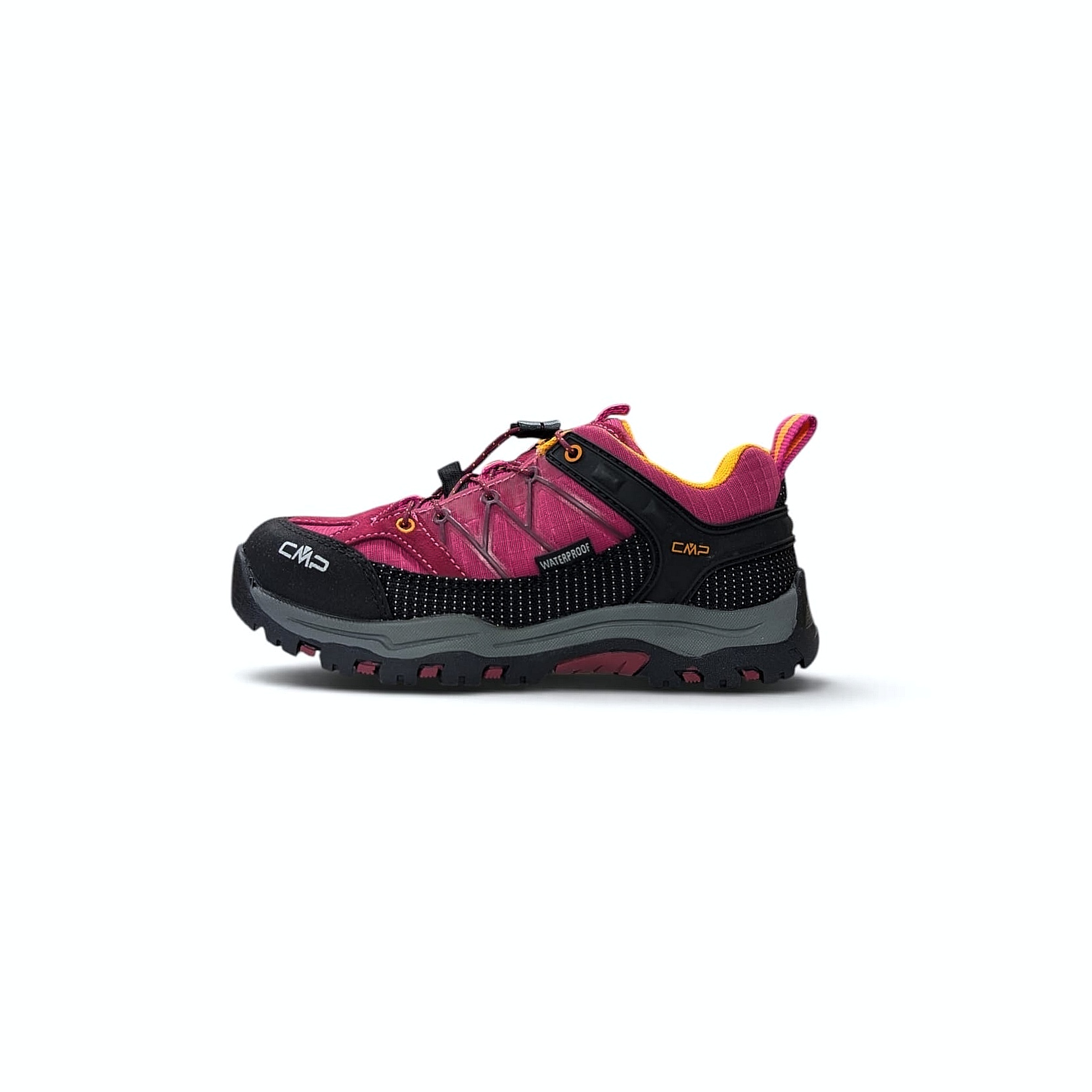 CMP Rigel Low WP – Kinder Trekkingschuhe Bouganville-Goji