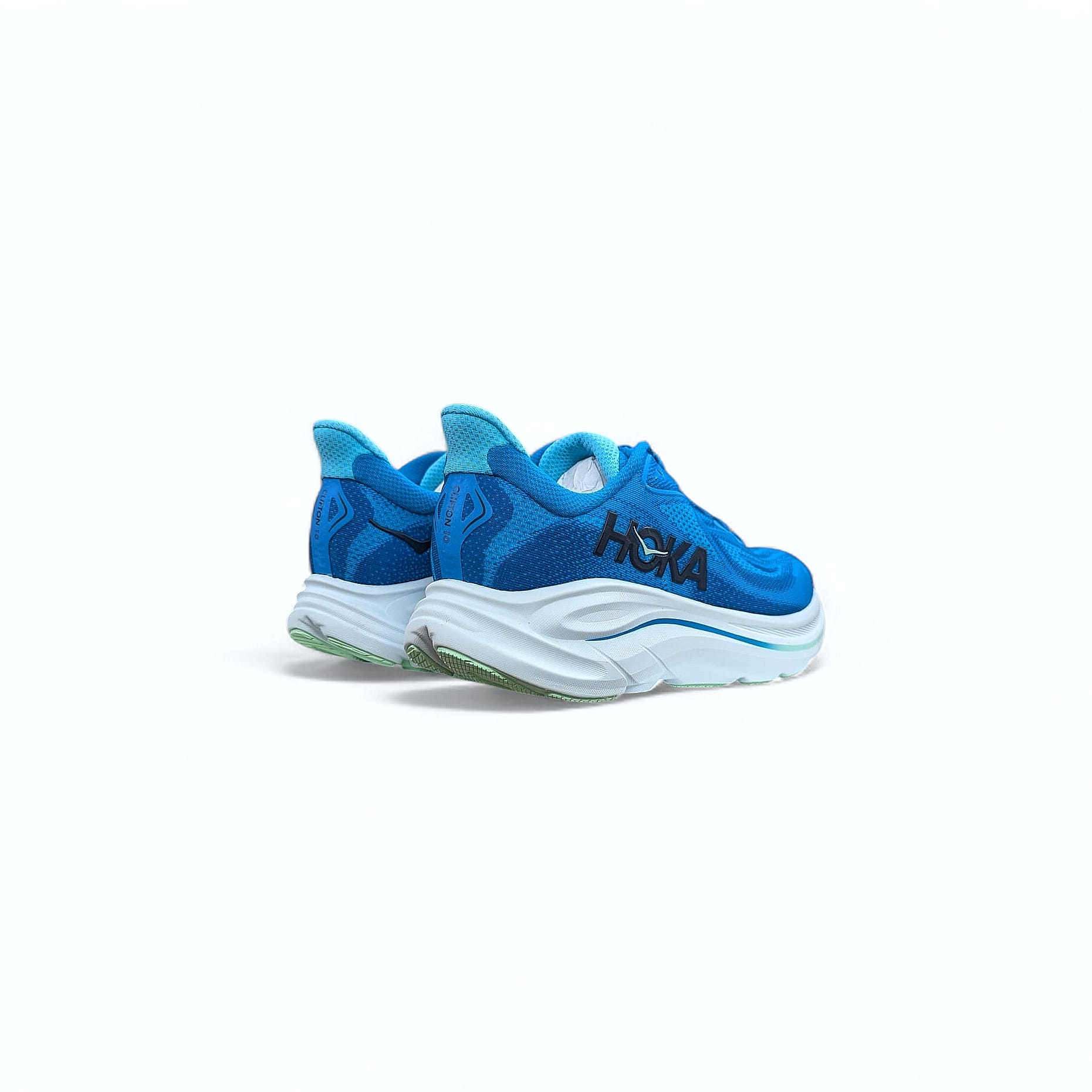 Blue Hoka M Clifton 10 Herren Laufschuhe