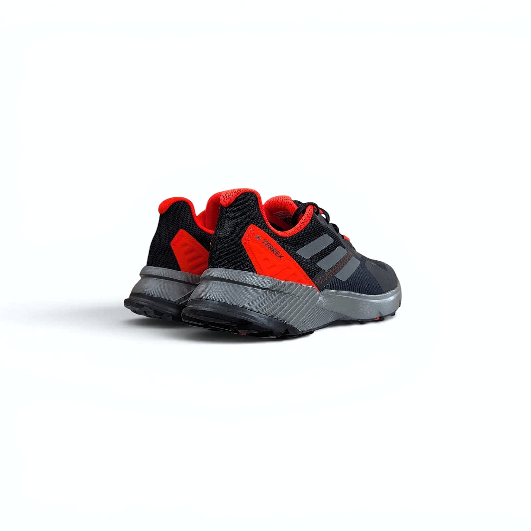 Adidas Terrex Soulstride Herren Trailrunning-Schuh – Schwarz-Rot