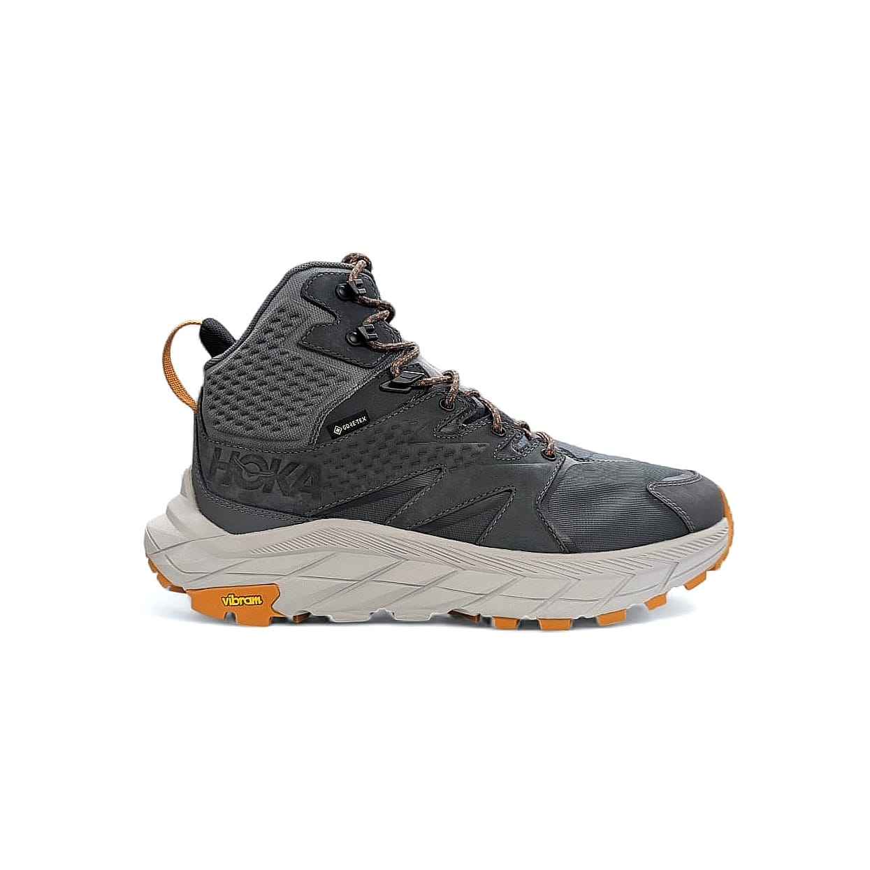 Grau Hoka Anacapa Mid GTX Herren Wanderschuhe