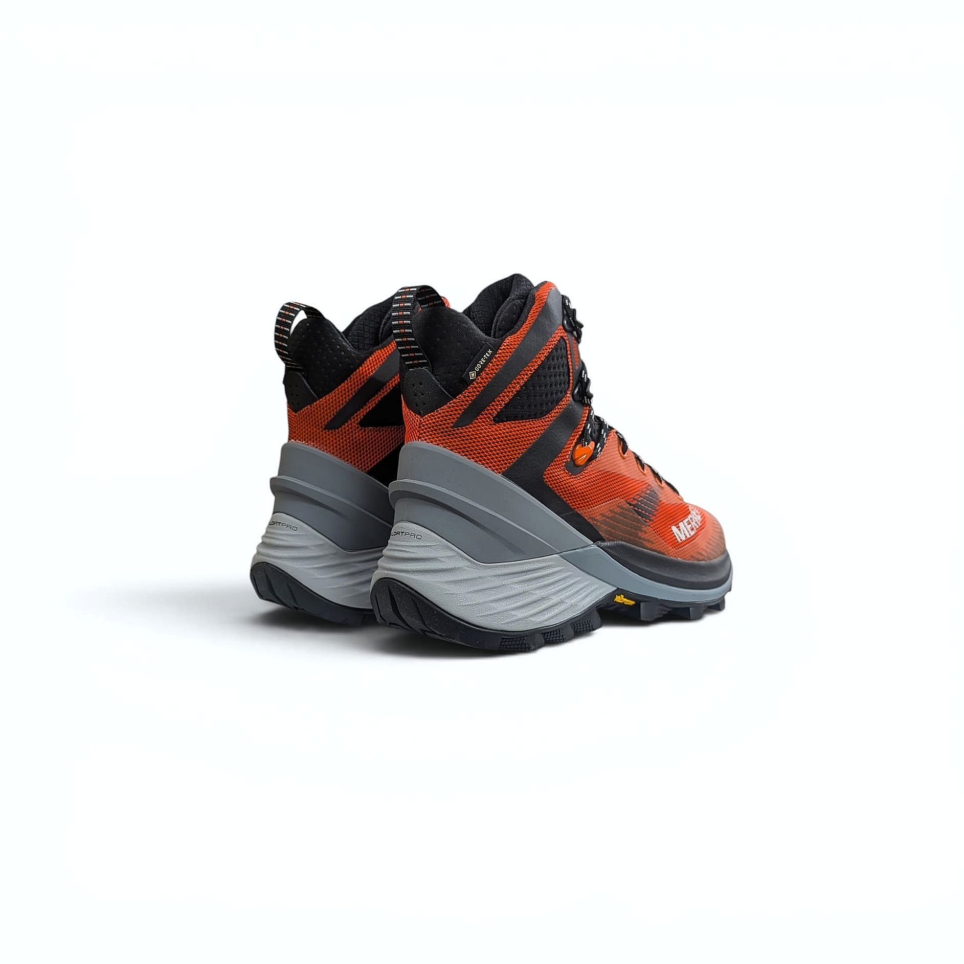 Orange Merrell ROGUE Hiker Mid Gtx Herren Wanderschuhe
