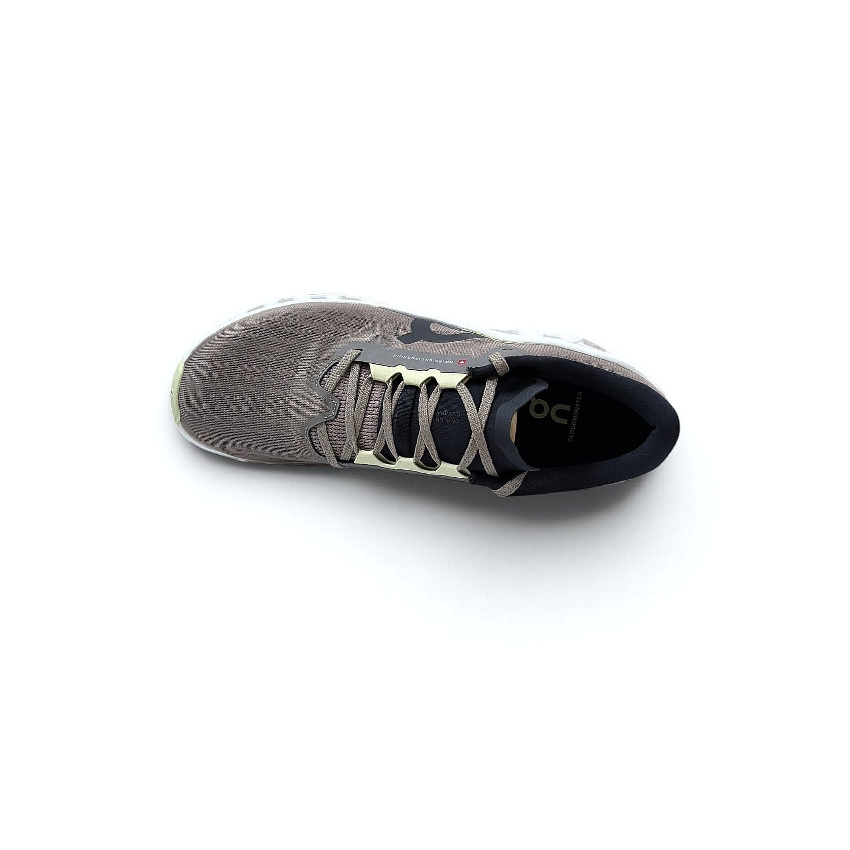 On Cloudmonster 3 Damen Laufschuh Cinder - Ivory