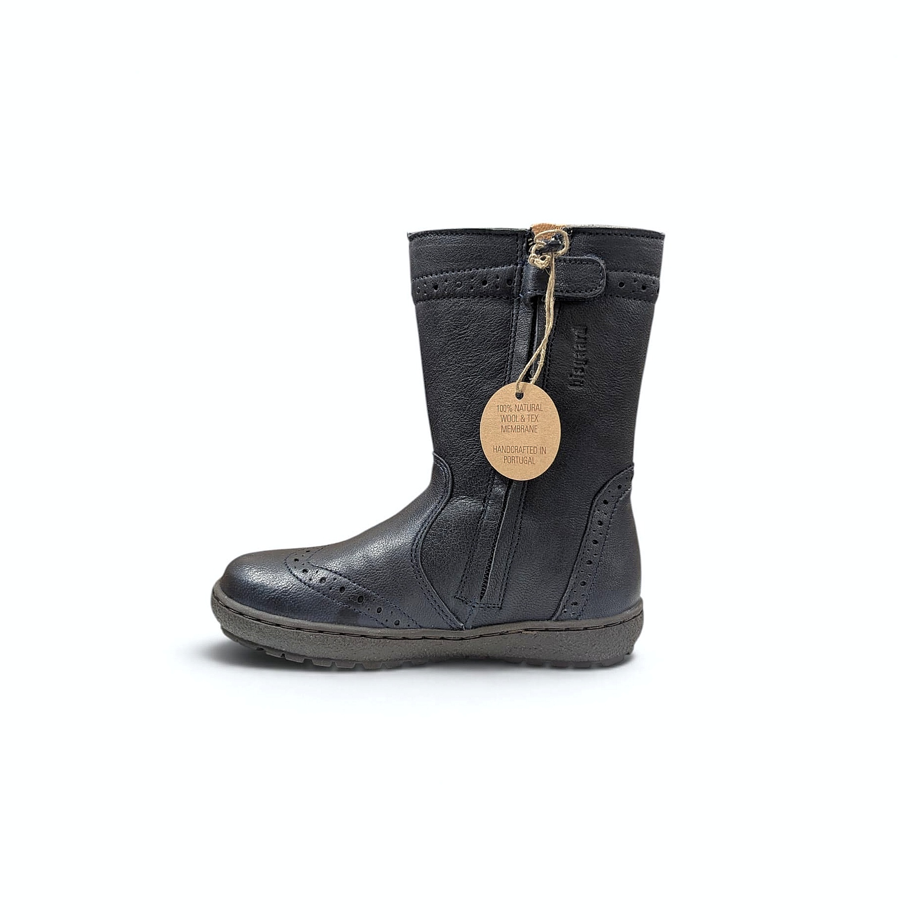 Bisgaard Ejra Tex Kinder Winterstiefel wasserdicht mit Wollfutter – Navy