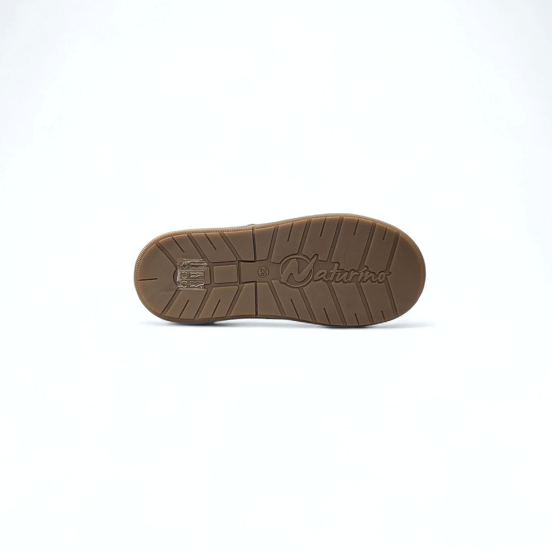 Beige Naturino Wauro Kinder Halbsandalen