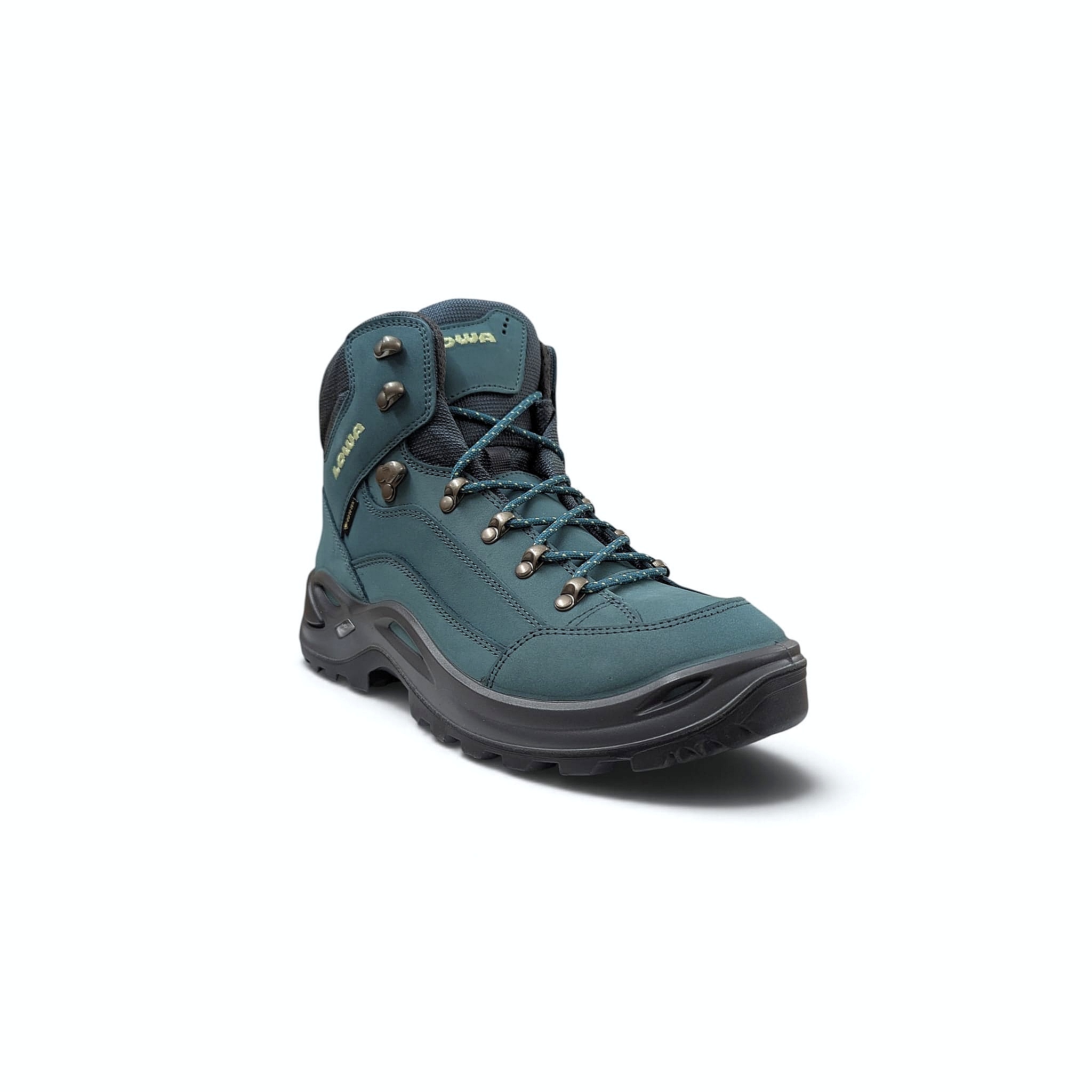LOWA Renegade GTX Mid Damen Wanderschuh – Petrol-Mint