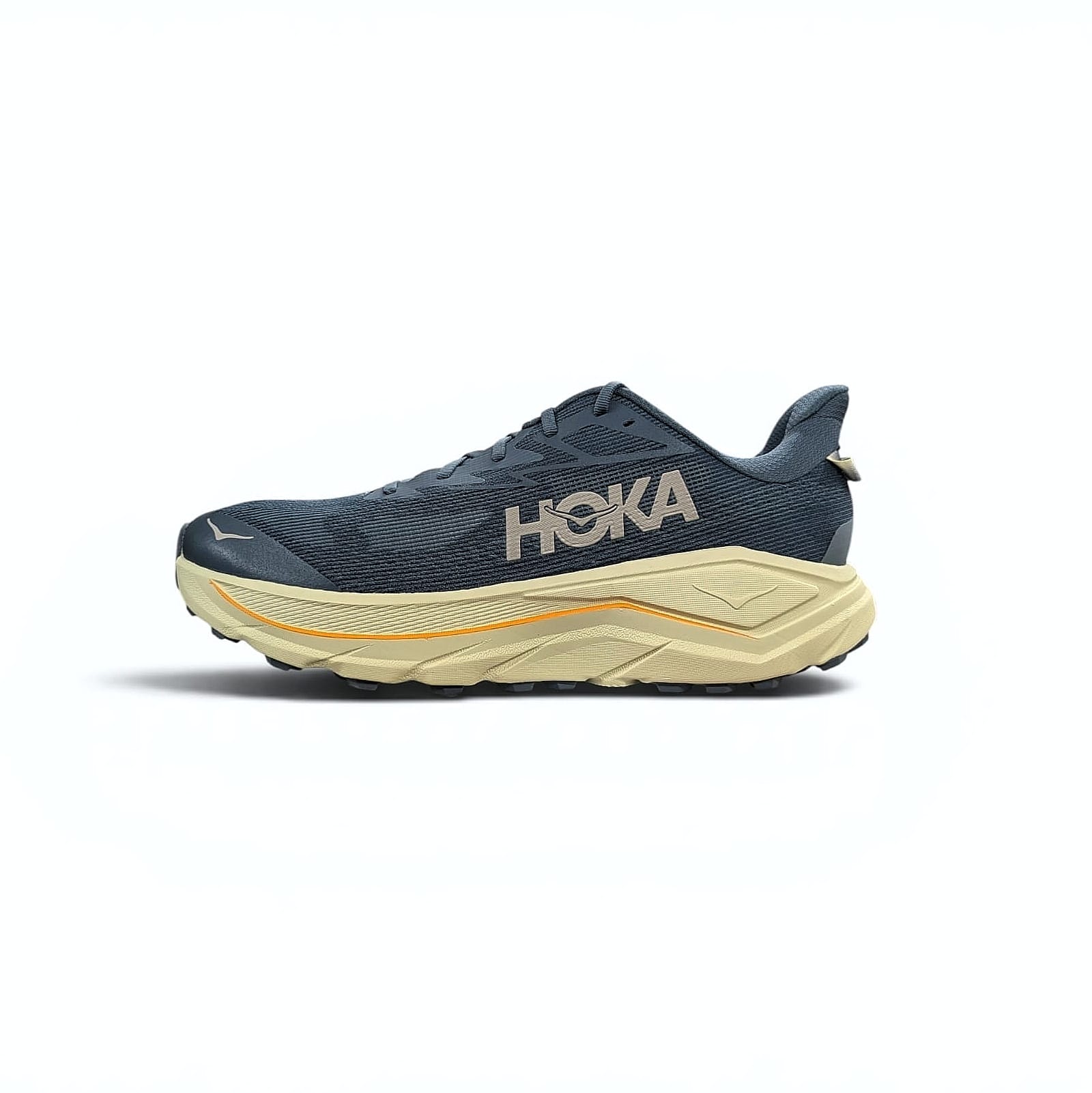 Hoka Challenger 8 Herren Trail- & Straßen-Laufschuhe | faded navy/pampass grass