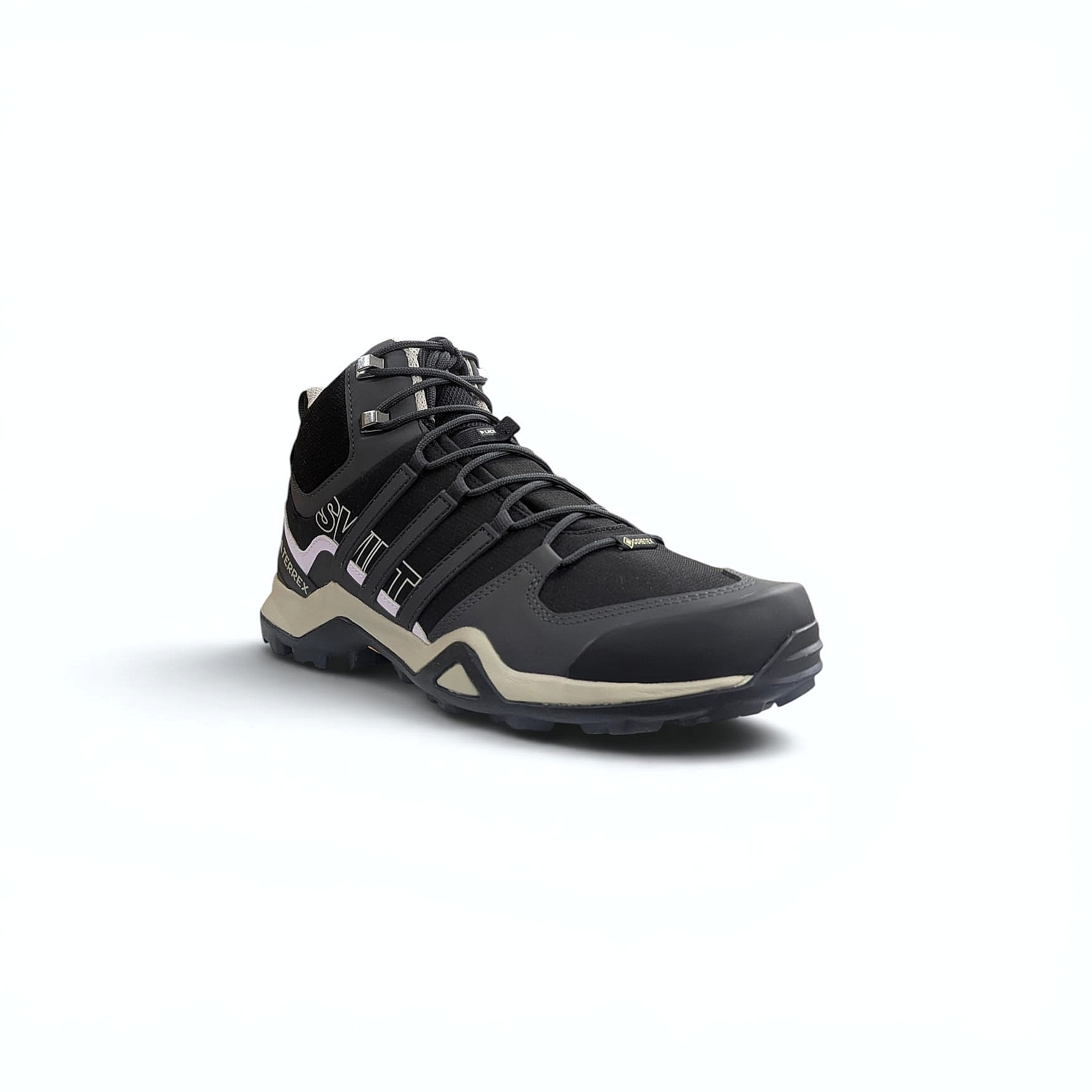 Black Adidas Terrex Swift R2 MID GTX Damen Wanderschuhe
