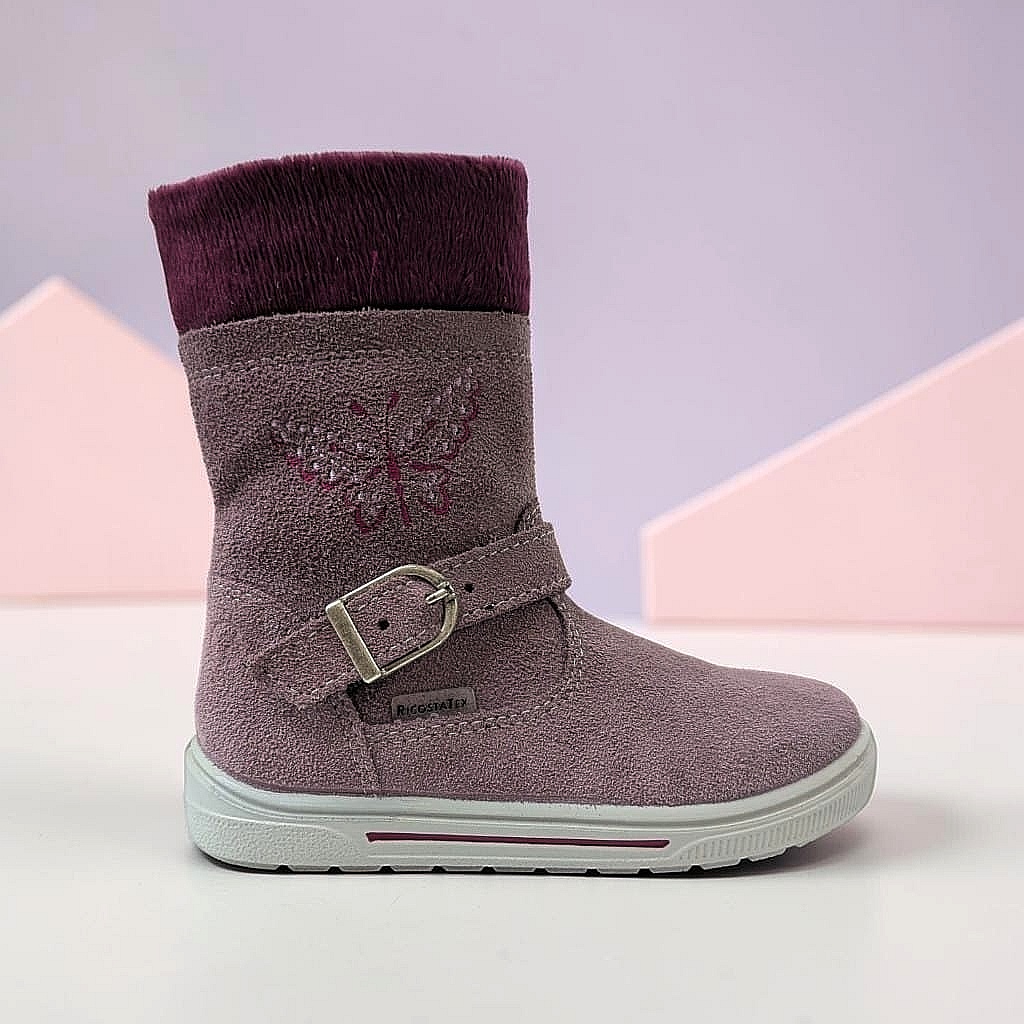 Ricosta Sweet Kinder Winterboots mit Reißverschluss - Sucre