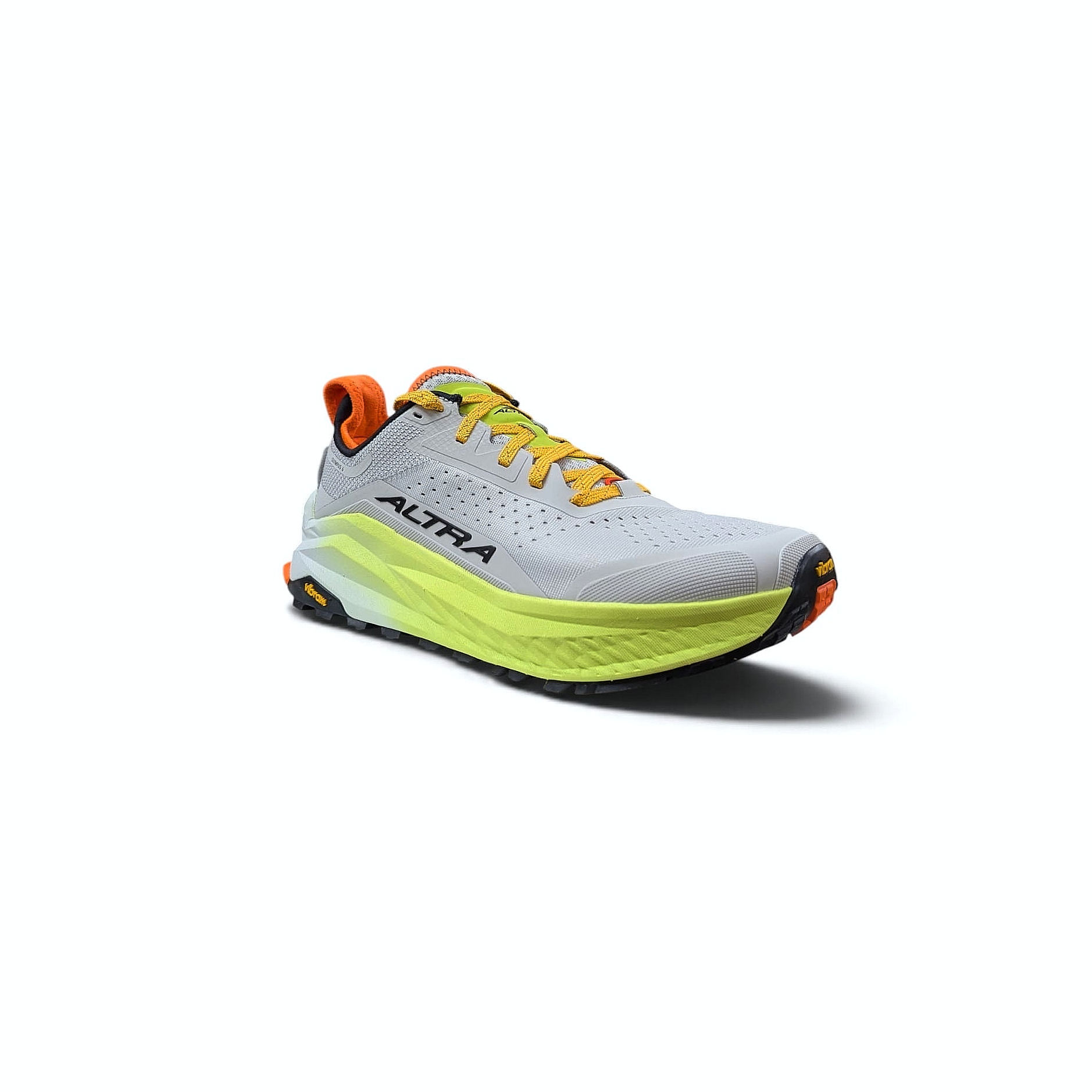 Altra M Olympus 6 Herren Trail-Laufschuh - Gray-Lime