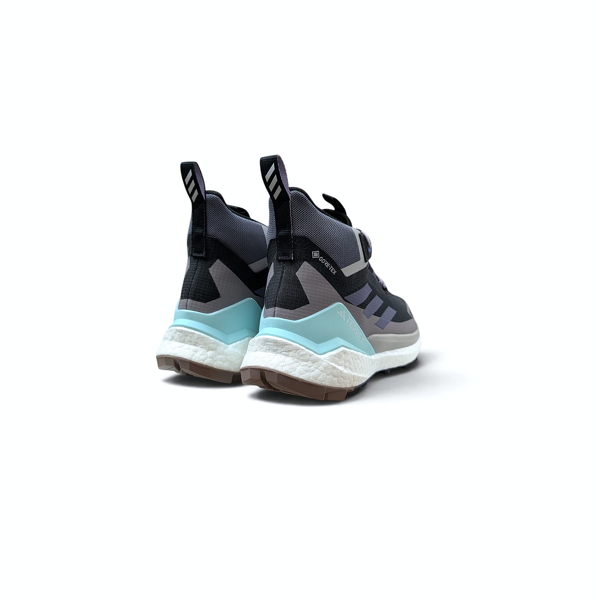 Adidas Terrex Free Hiker 2 GTX Damen Wanderschuh - Core Black-Preloved Violet-Tau Orange