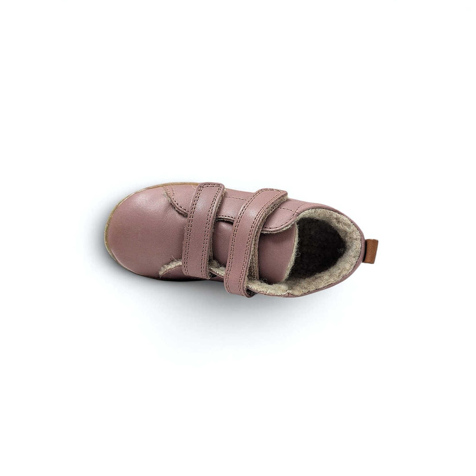Naturino Vento VL Nappa Spaz Kinder Lauflernschuh Rosa Antico-Cognac