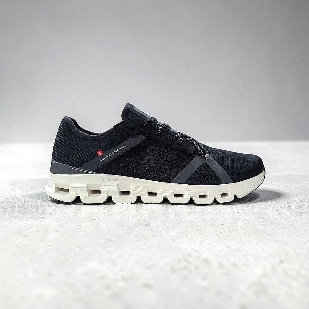 On Running Cloud X 4 AD Herren Trainingsschuhe | Black/Asphalt