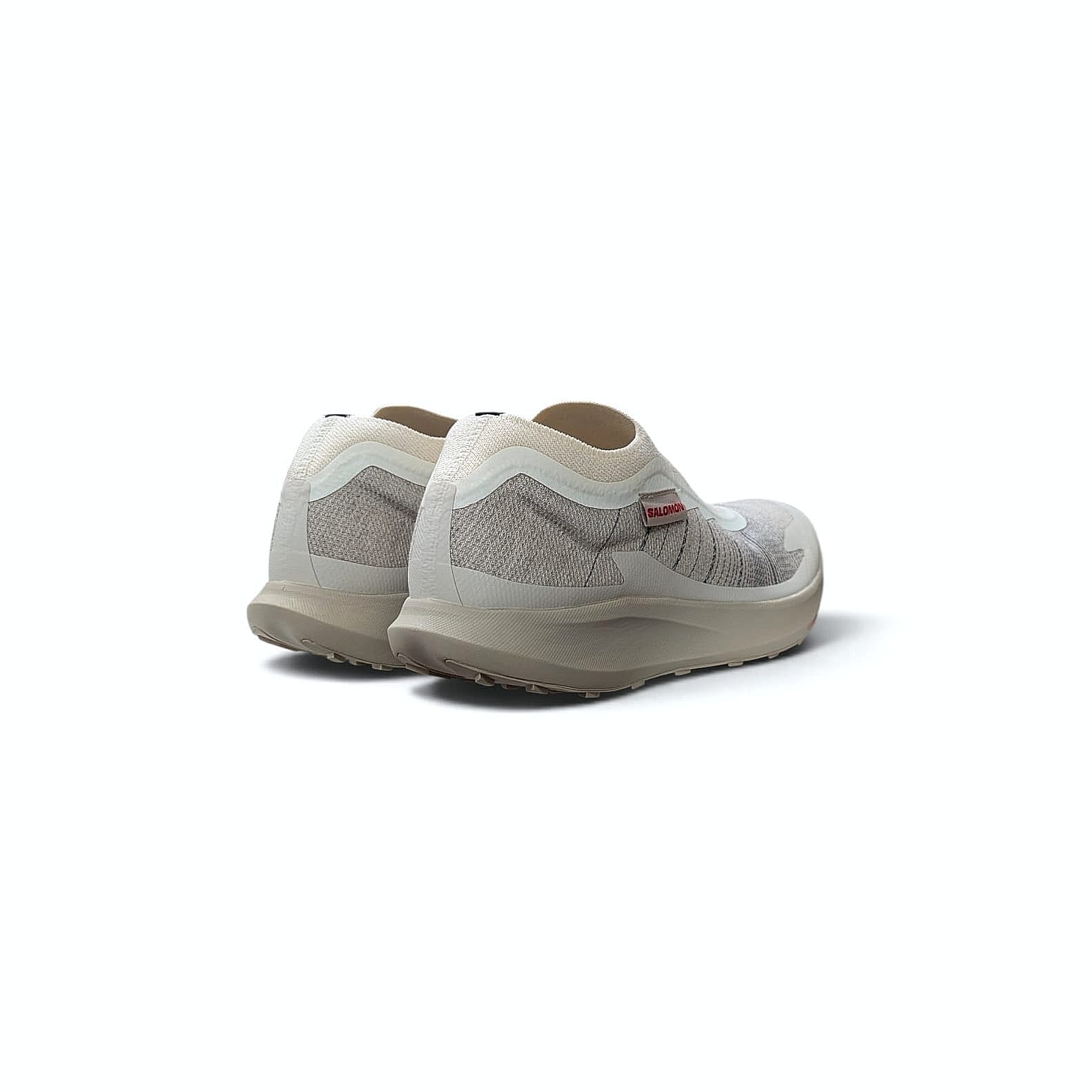 Salomon Pulsar Advanced Unisex Sneaker Vanilla Ice.Feather Gray.Fiery Red