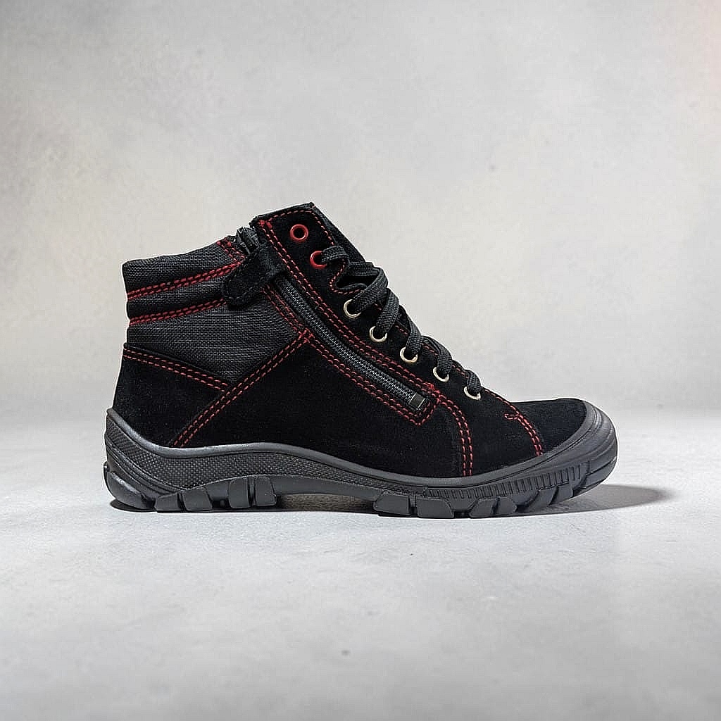Richter Kinder Winterboots Hydrovelour-Tex Schwarz