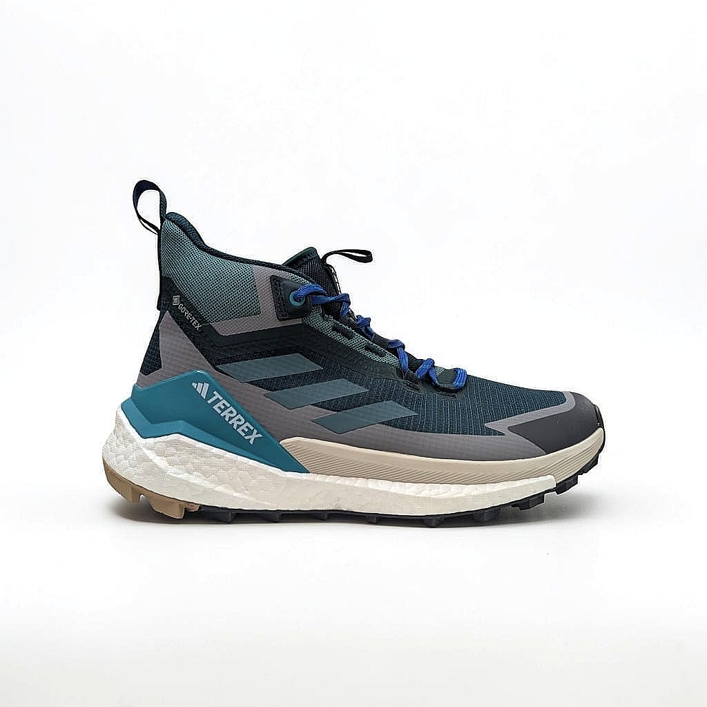 Adidas Terrex Free Hiker 2.0 GTX Herren Wanderschuh – Aurora Ivy-Preloved Teal-Grey Three