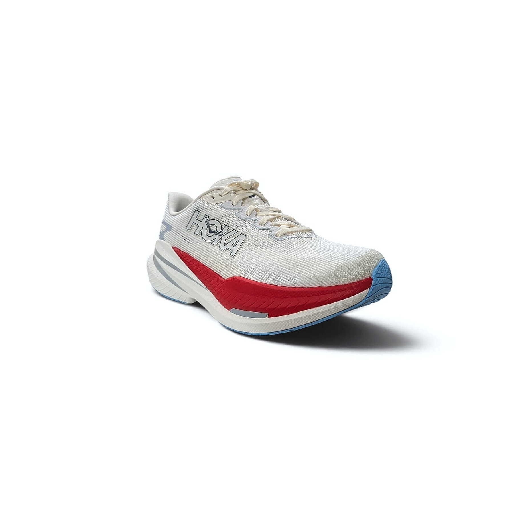 Hoka M Mach X 3 Herren Laufschuhe White-Alabaster