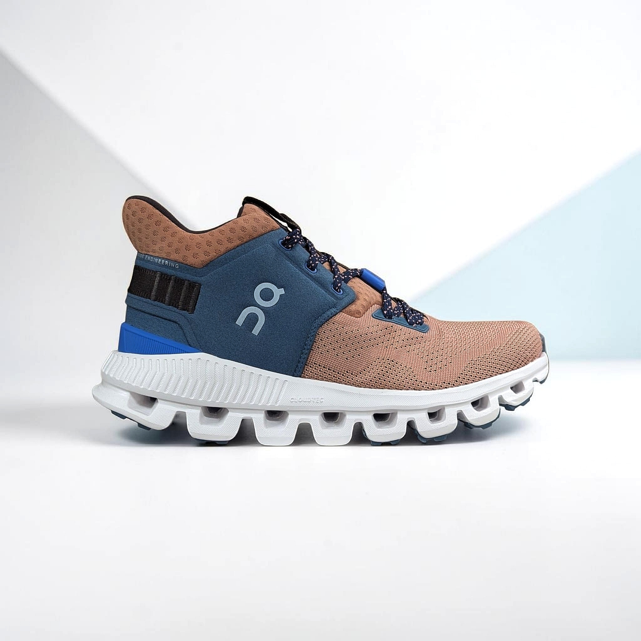 Blush Storm On Running Cloud Hi Edge Damen Laufschuhe