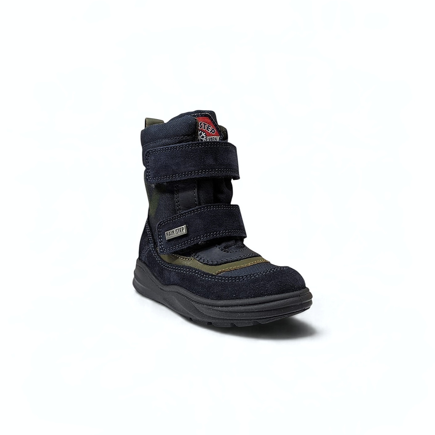 Naturino Klos Kinder Winterstiefel wasserdicht Bleu-Oliva