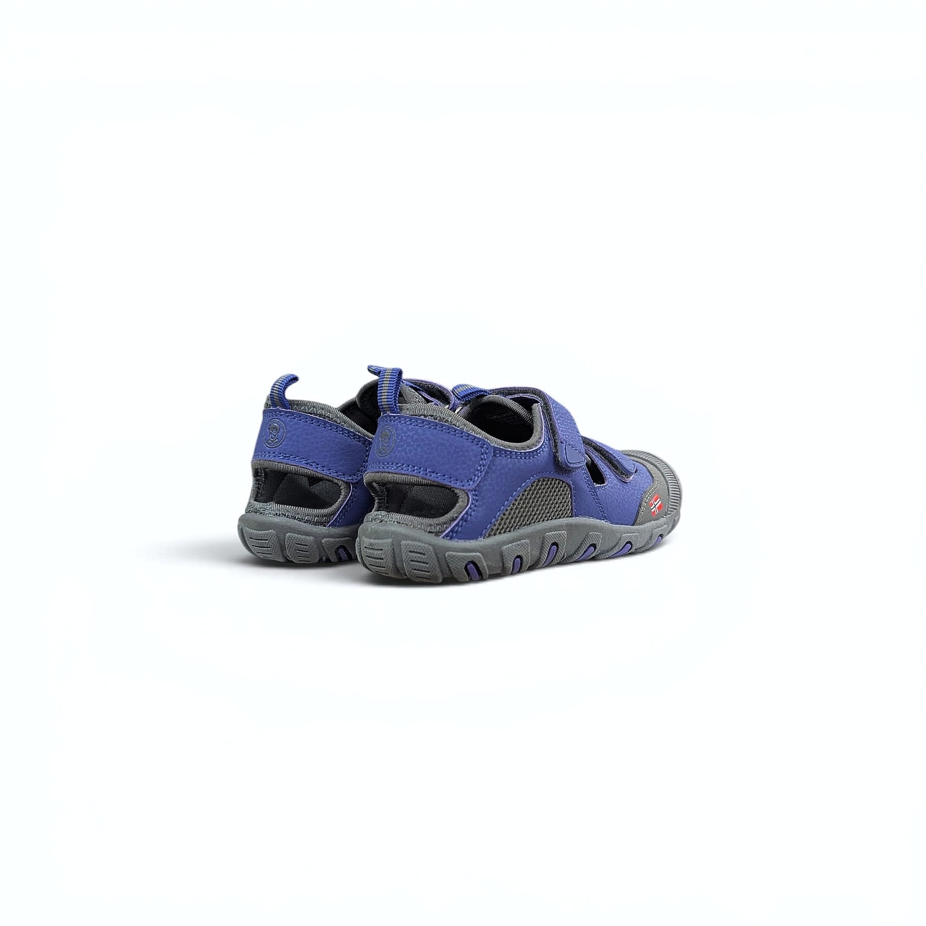 Dark Purple Trollkids Lillesand Unisex Outdoor Sandalen