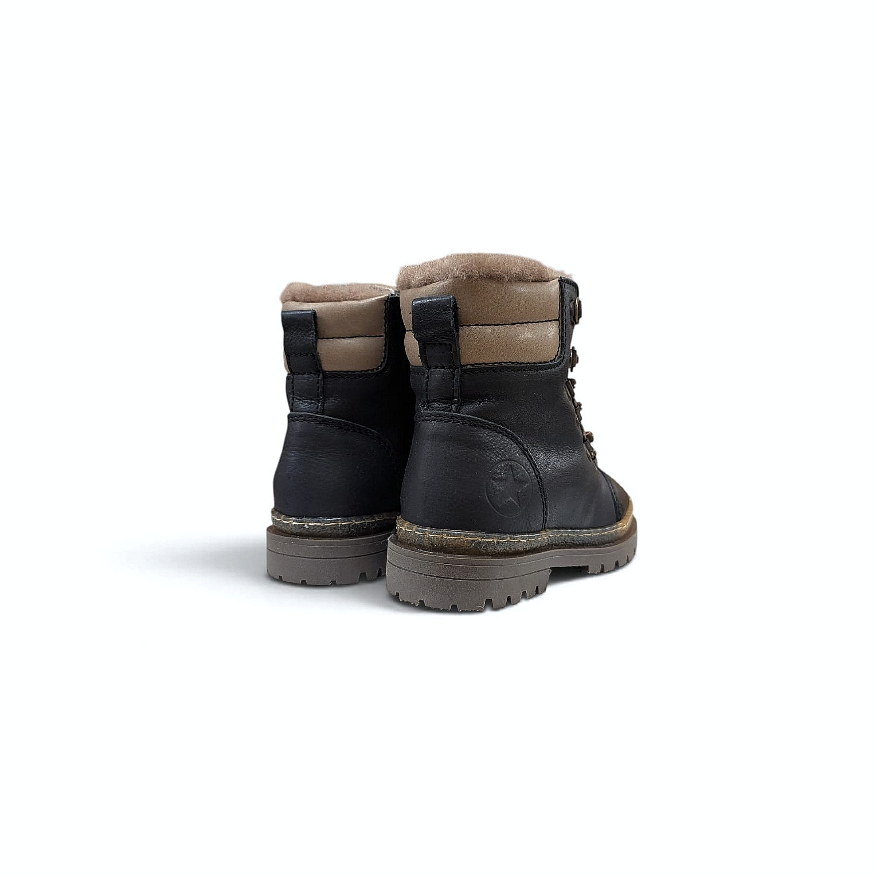 Bisgaard Gert Kinder Schnürstiefel – Black