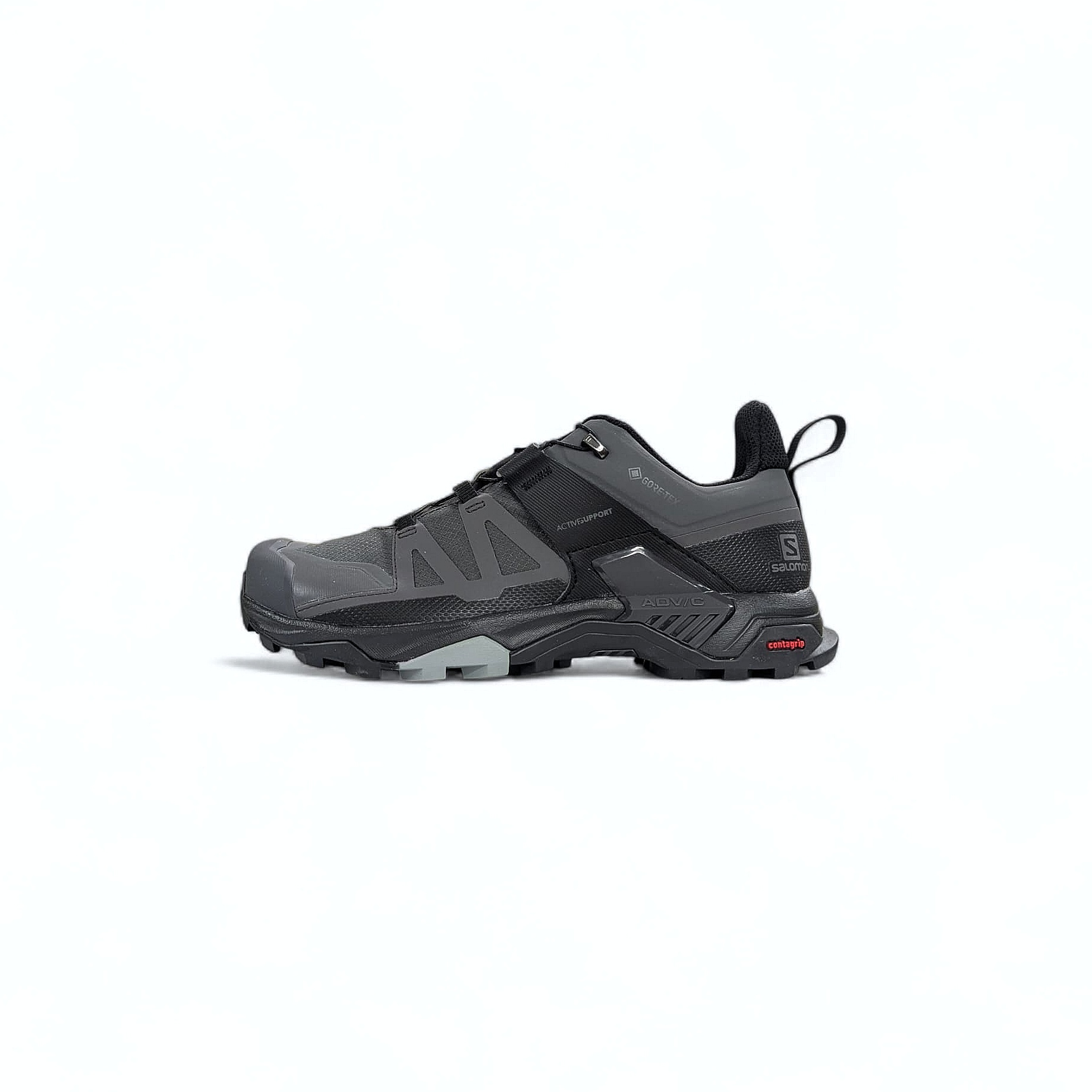 Black Herren Wanderschuhe Salomon X Ultra 4 Gtx