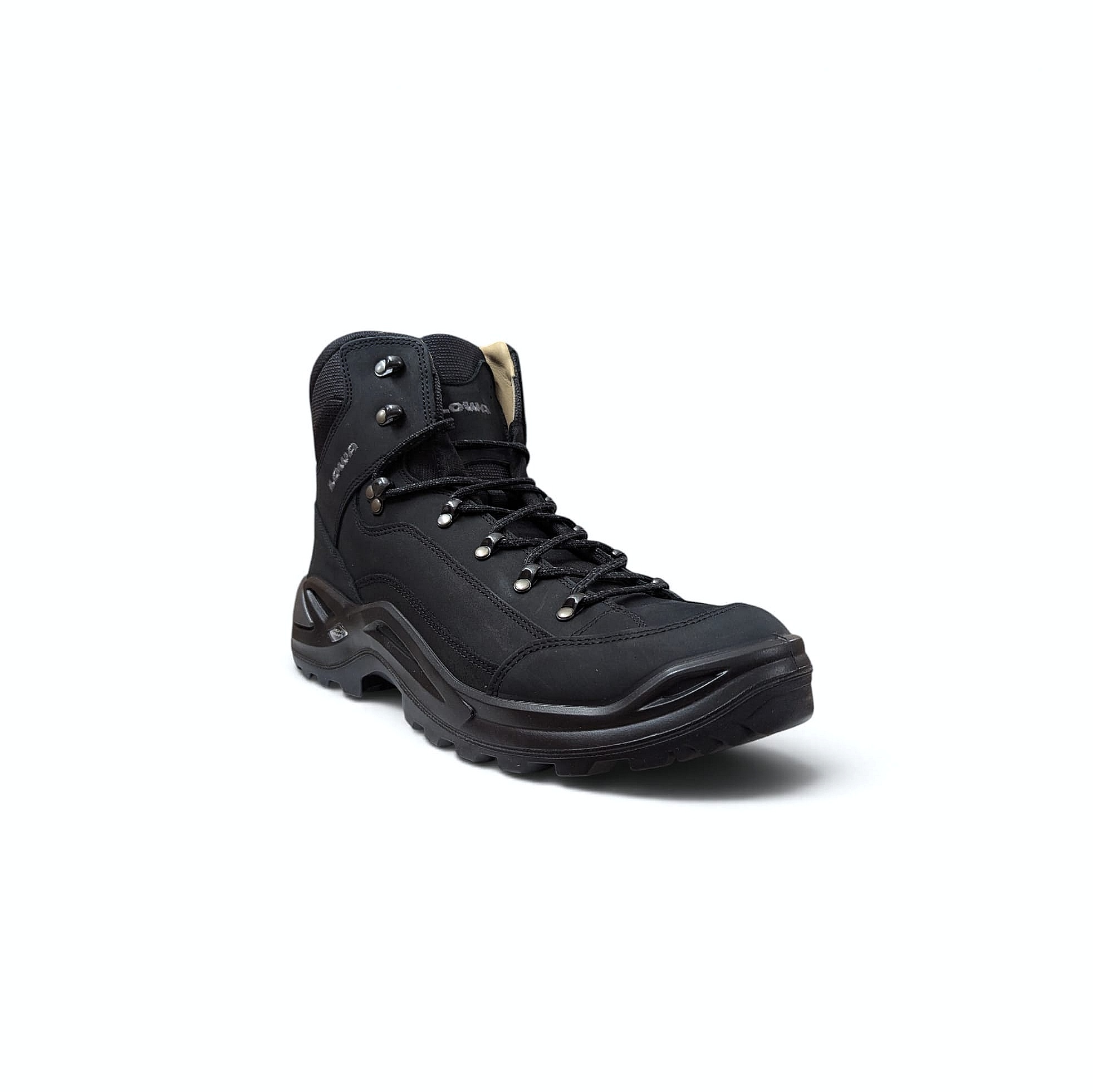 LOWA Renegade LL Mid Herren Wanderschuhe - Schwarz