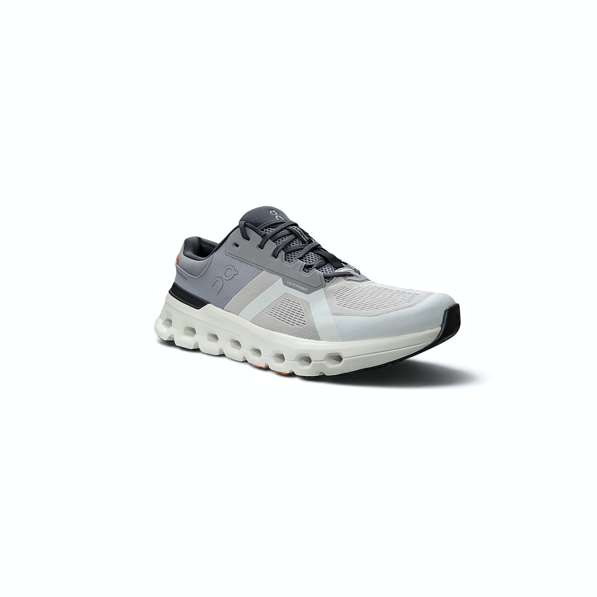 On Running Cloudrunner 2 Herren Laufschuhe – Wolf-Ivory