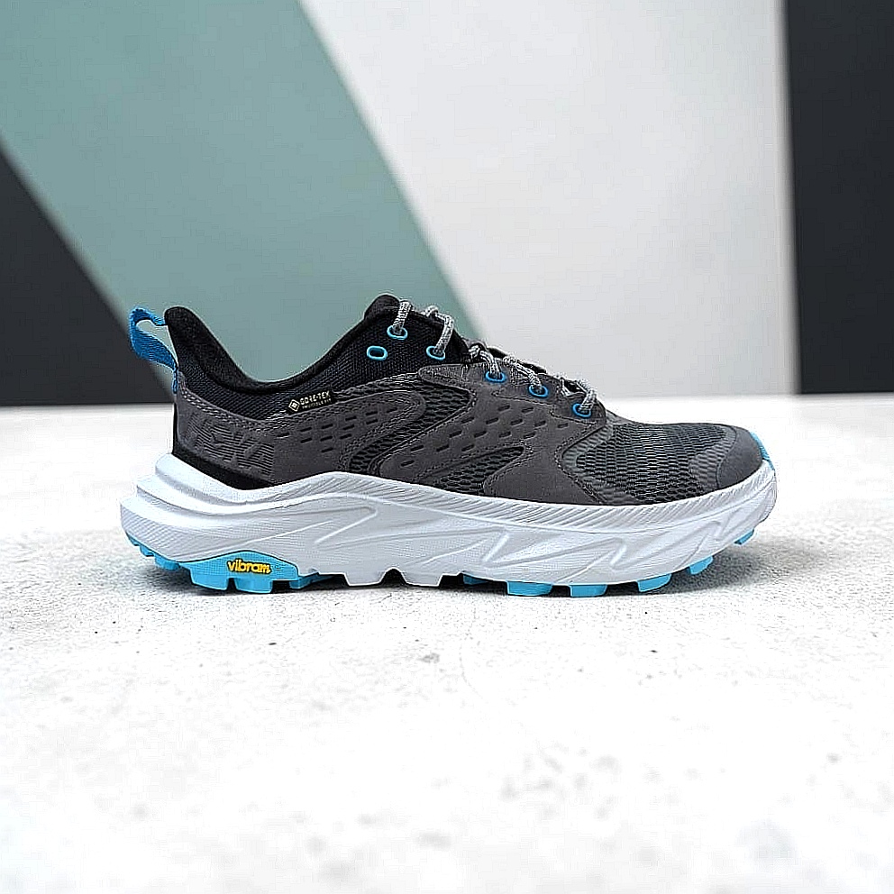 HOKA W Anacapa 2 Low GTX Damen Wanderschuh - Satellite Grey-Sea Ice