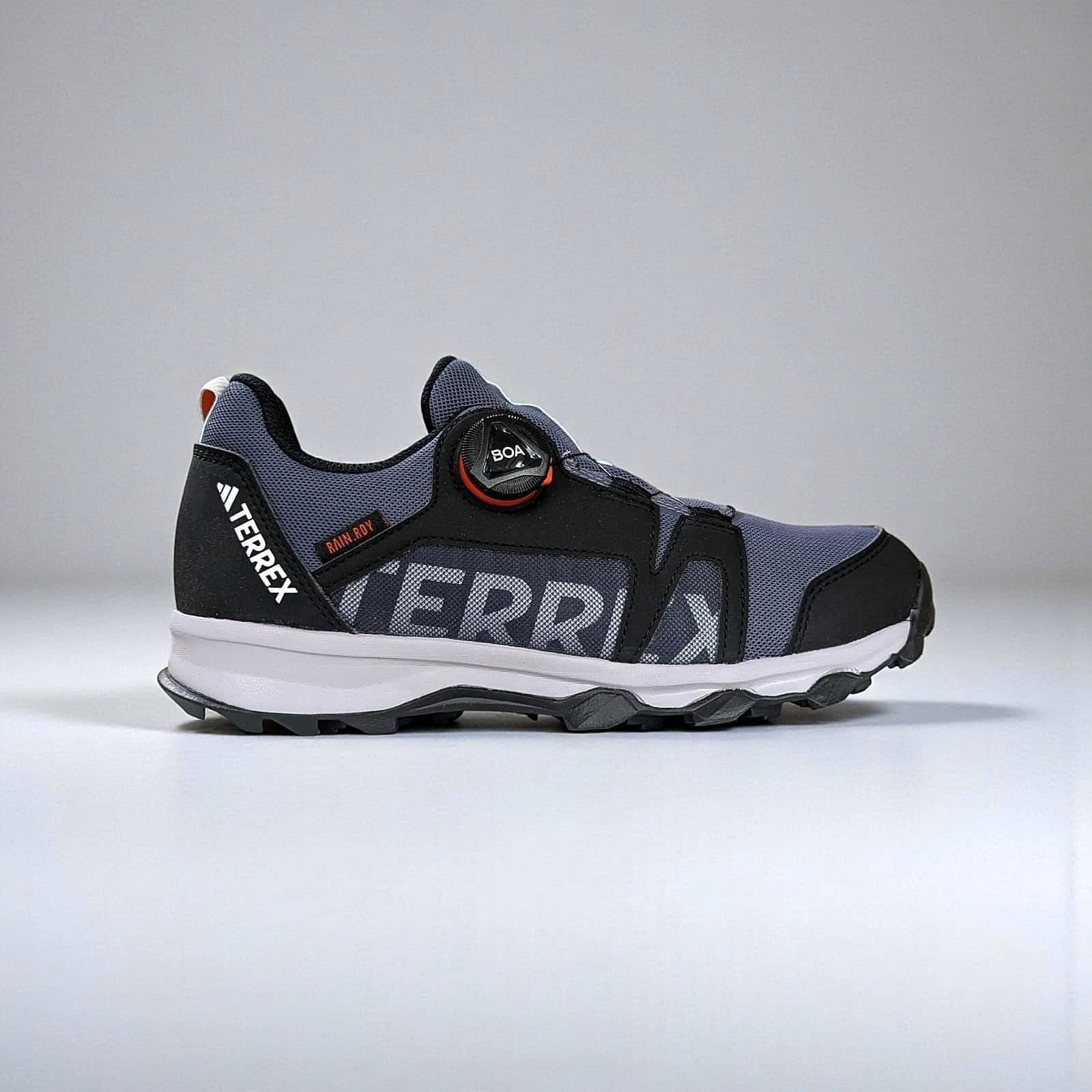 Black Adidas terrex Agravic Boa R.RDY K Unisex Trailrunningschuhe