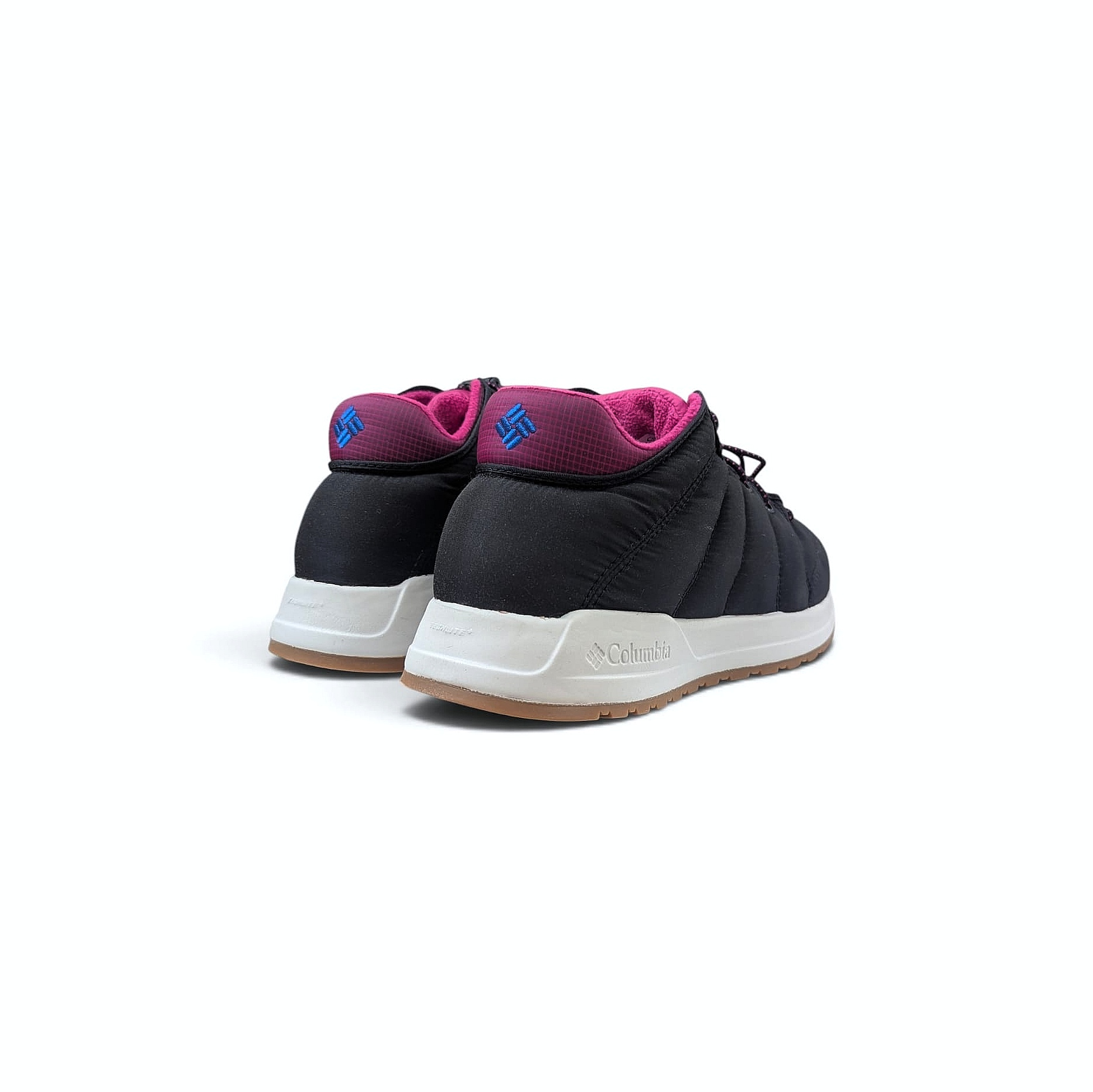 Columbia Palermo Street Tall Damen Winterschuh - Black - Wild Fuchsia